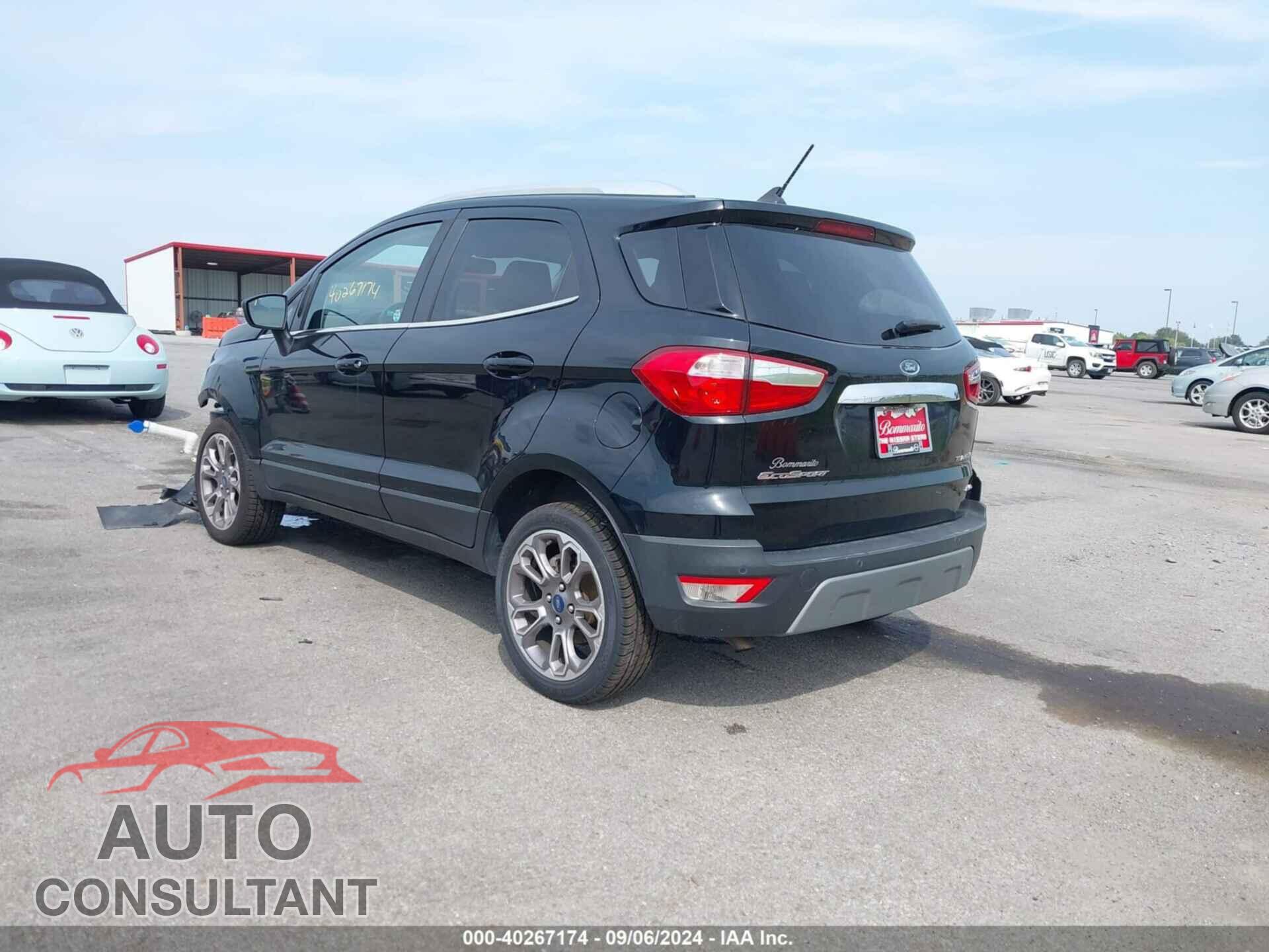FORD ECOSPORT 2019 - MAJ6S3KLXKC307700