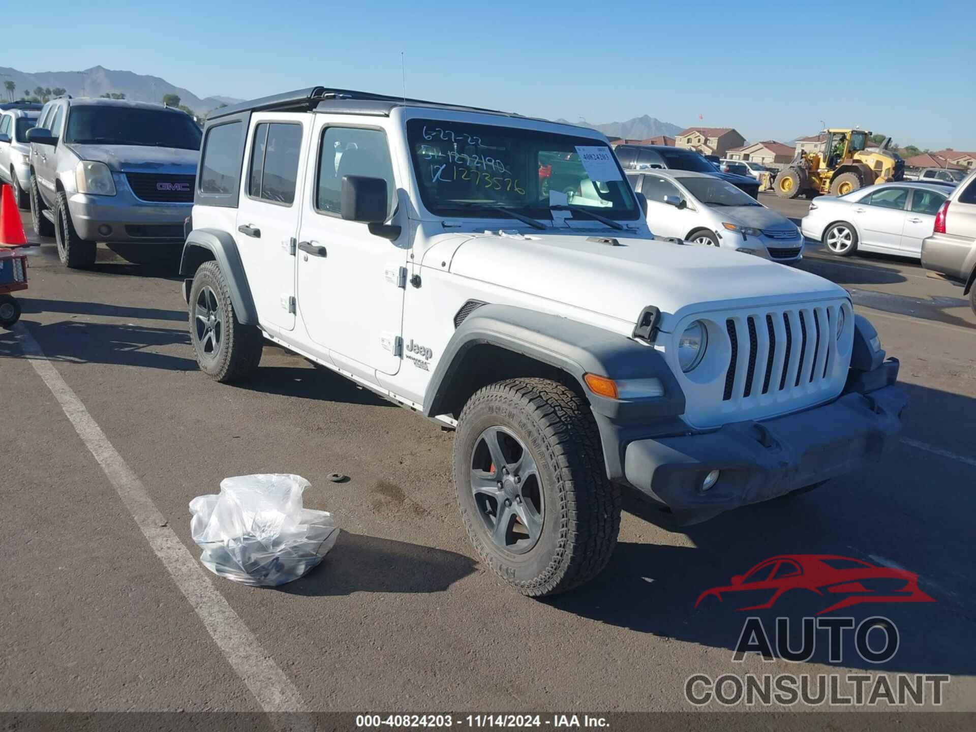 JEEP WRANGLER UNLIMITED 2018 - 1C4HJXDGXJW227274
