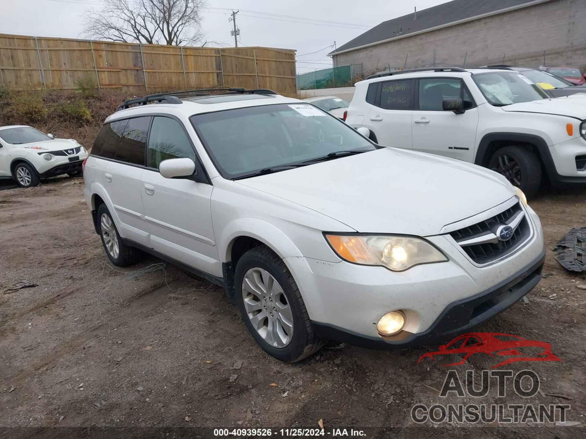 SUBARU OUTBACK 2009 - 4S4BP66CX97336411