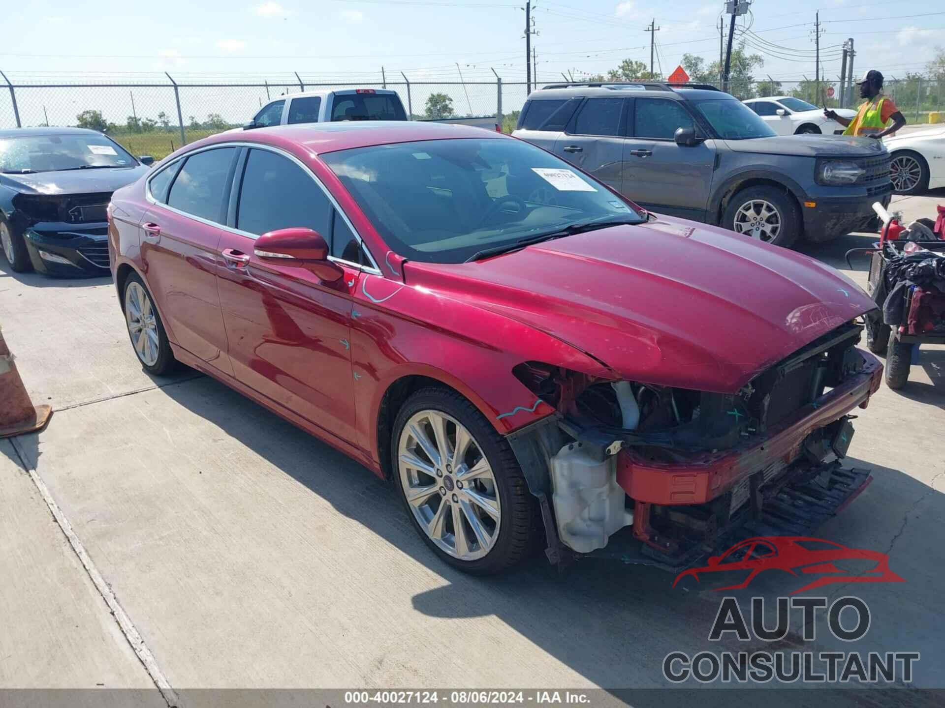 FORD FUSION 2017 - 3FA6P0K93HR305561