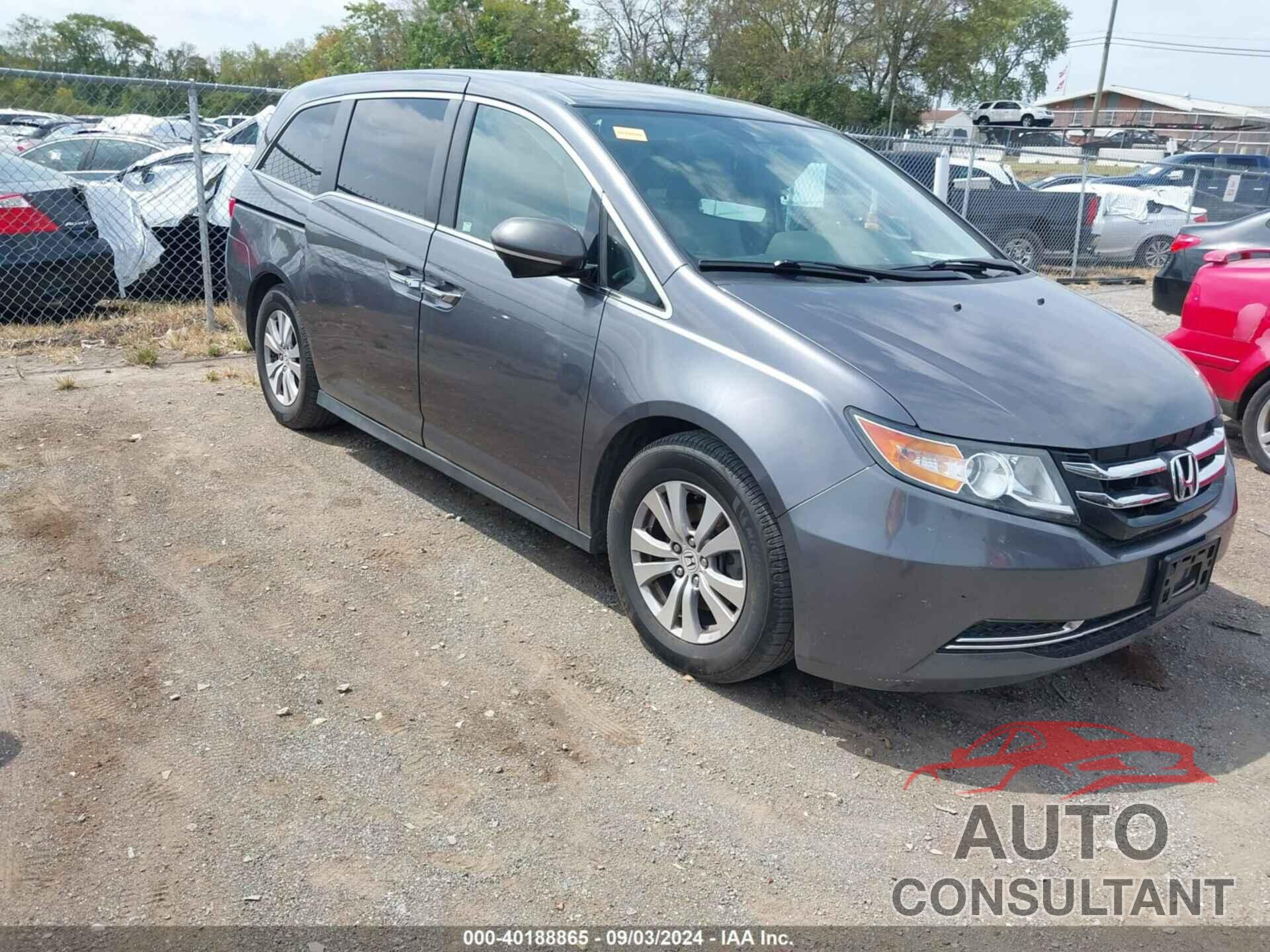 HONDA ODYSSEY 2017 - 5FNRL5H69HB014240