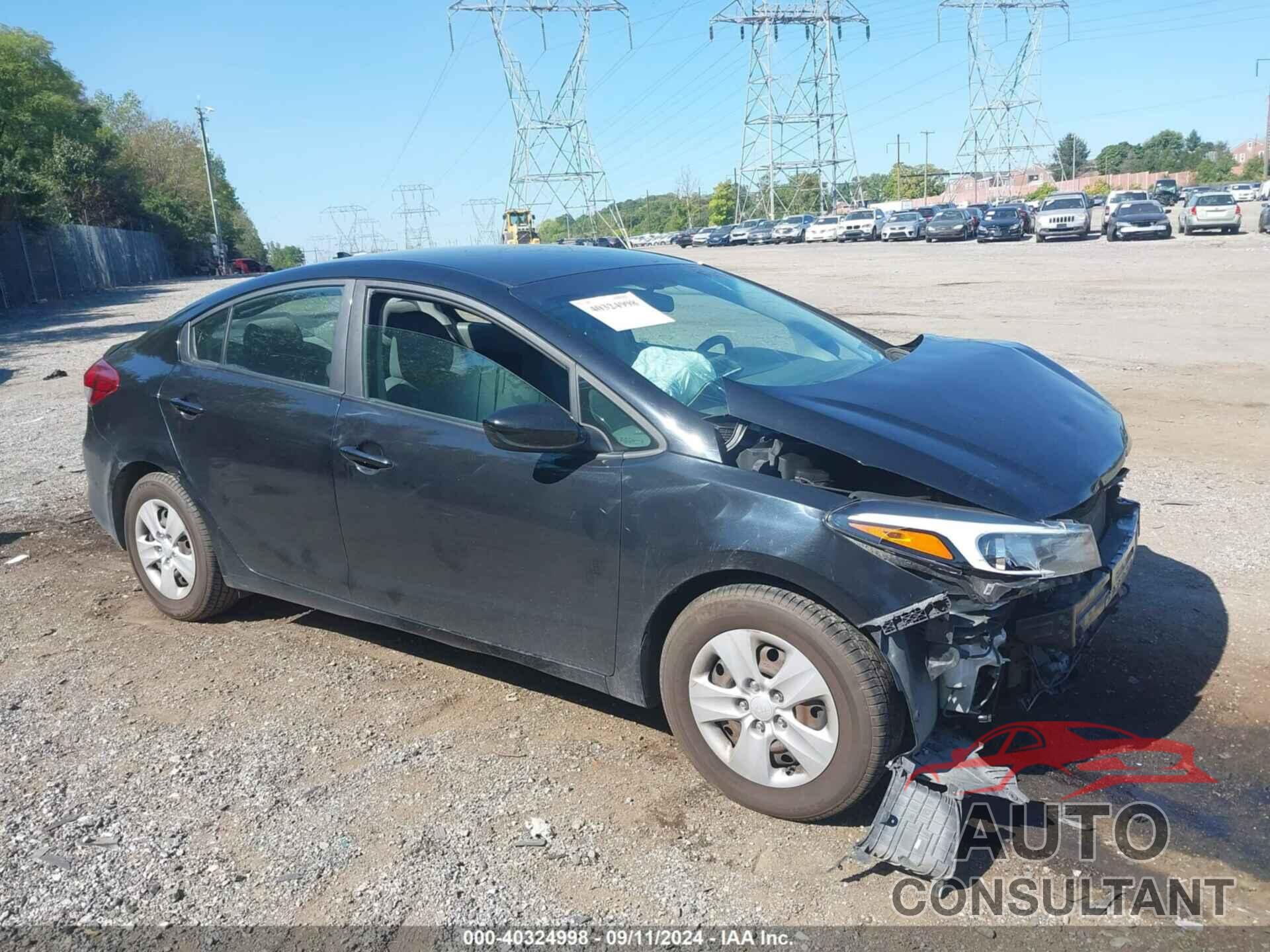 KIA FORTE 2017 - 3KPFK4A79HE125993