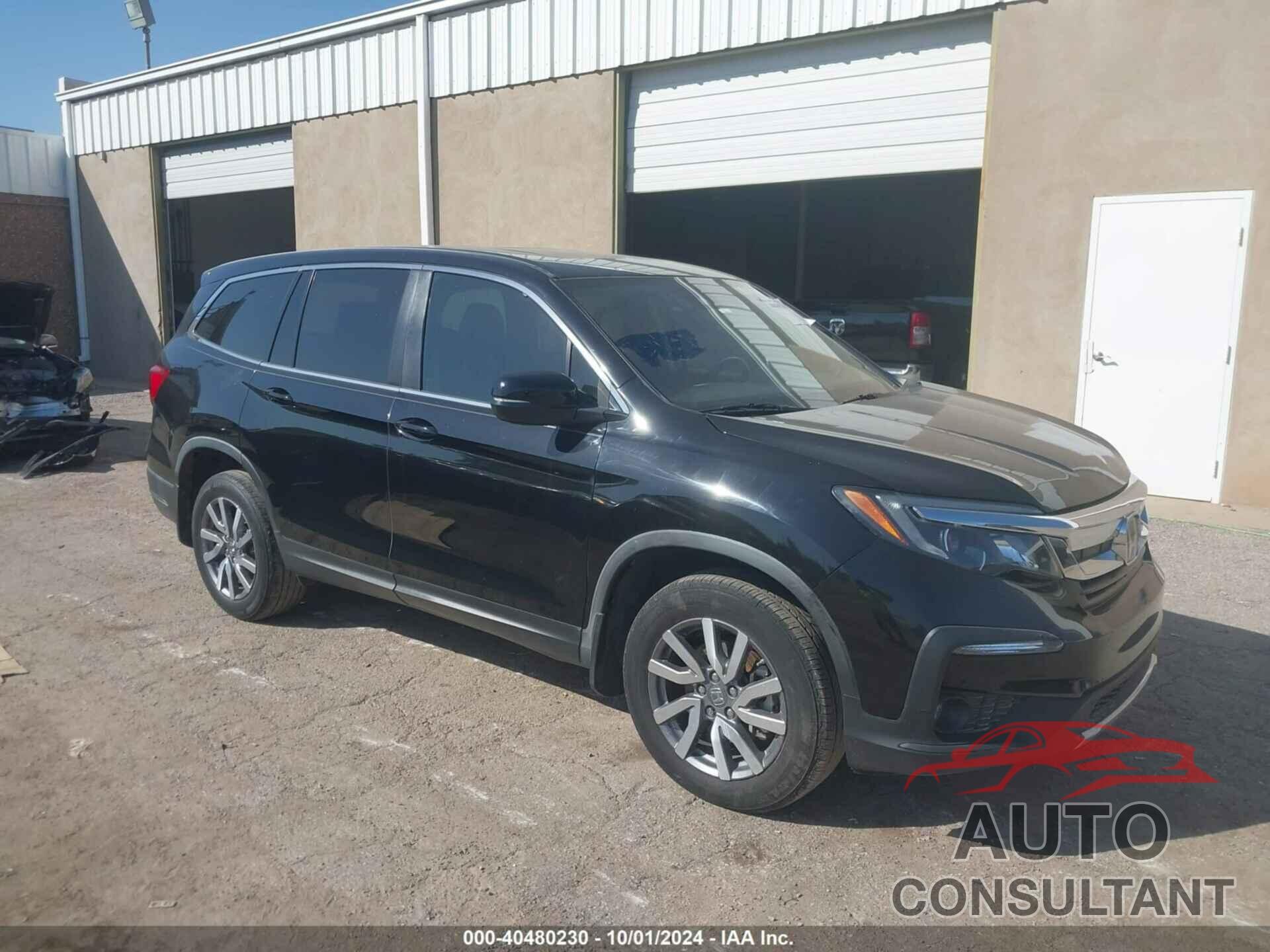 HONDA PILOT 2019 - 5FNYF5H54KB009559