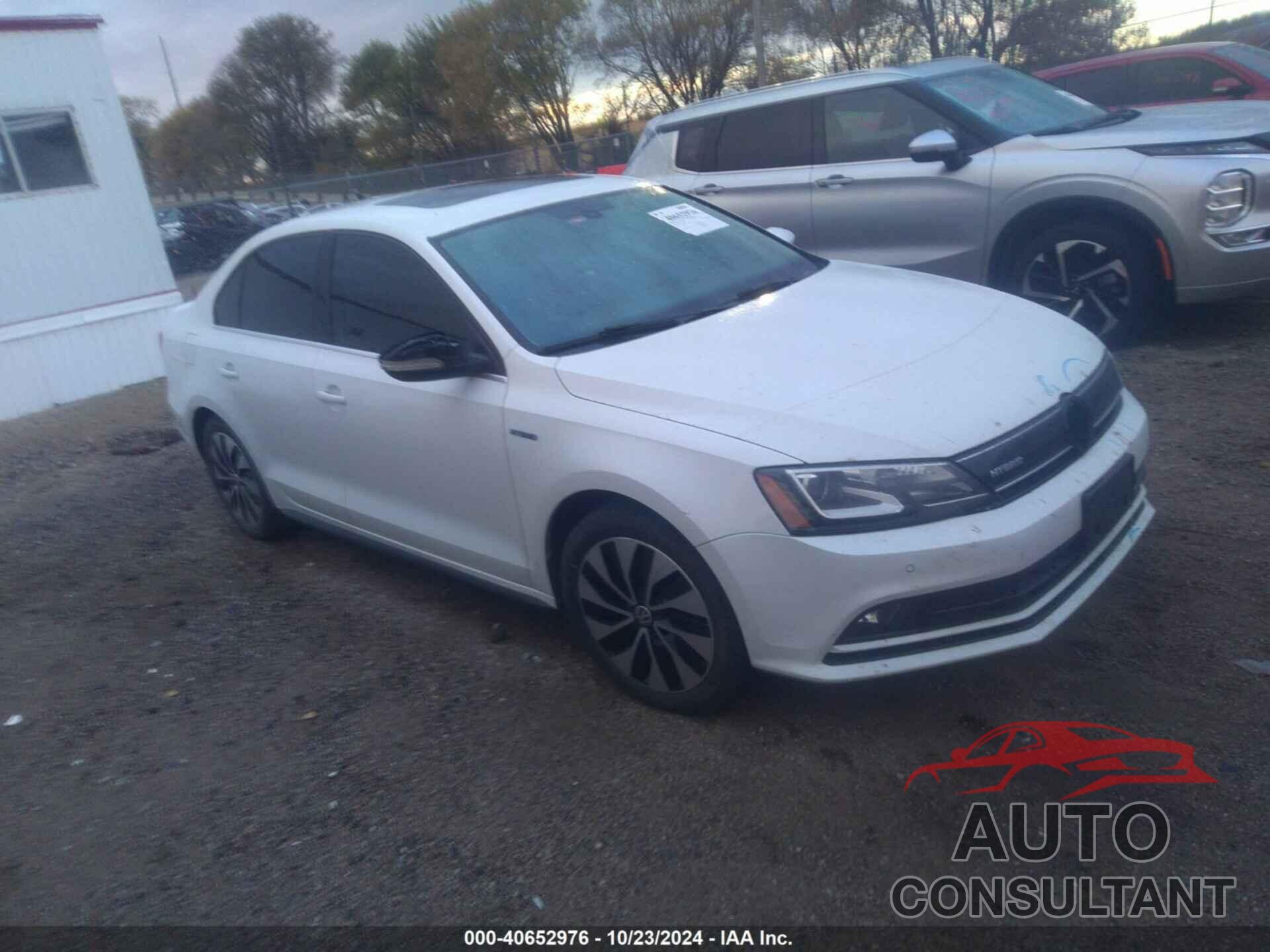 VOLKSWAGEN JETTA HYBRID 2016 - 3VW637AJ2GM247266