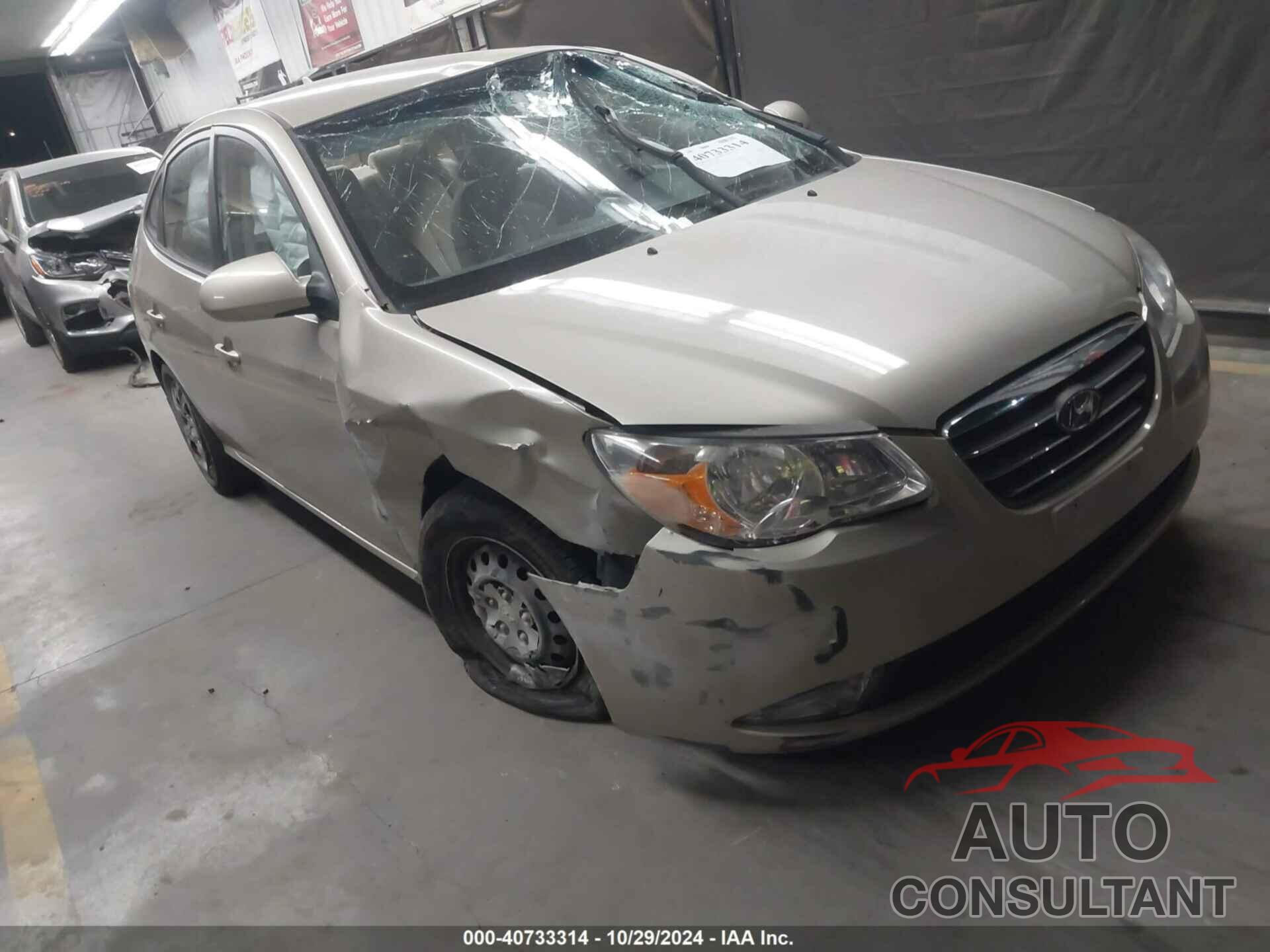 HYUNDAI ELANTRA 2009 - KMHDU46D69U744176