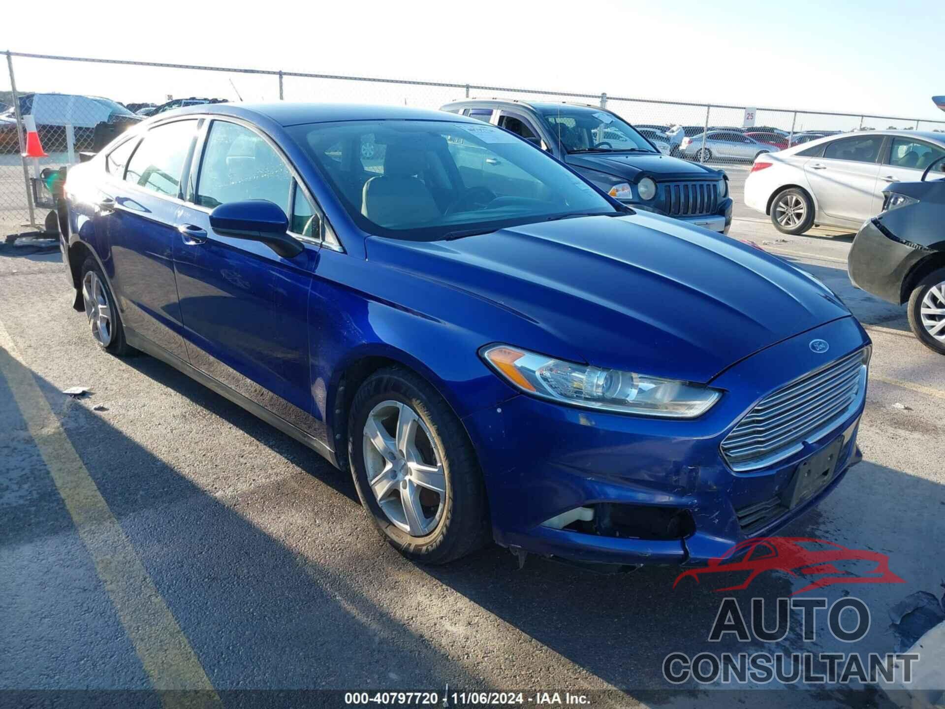 FORD FUSION 2013 - 3FA6P0G75DR201008