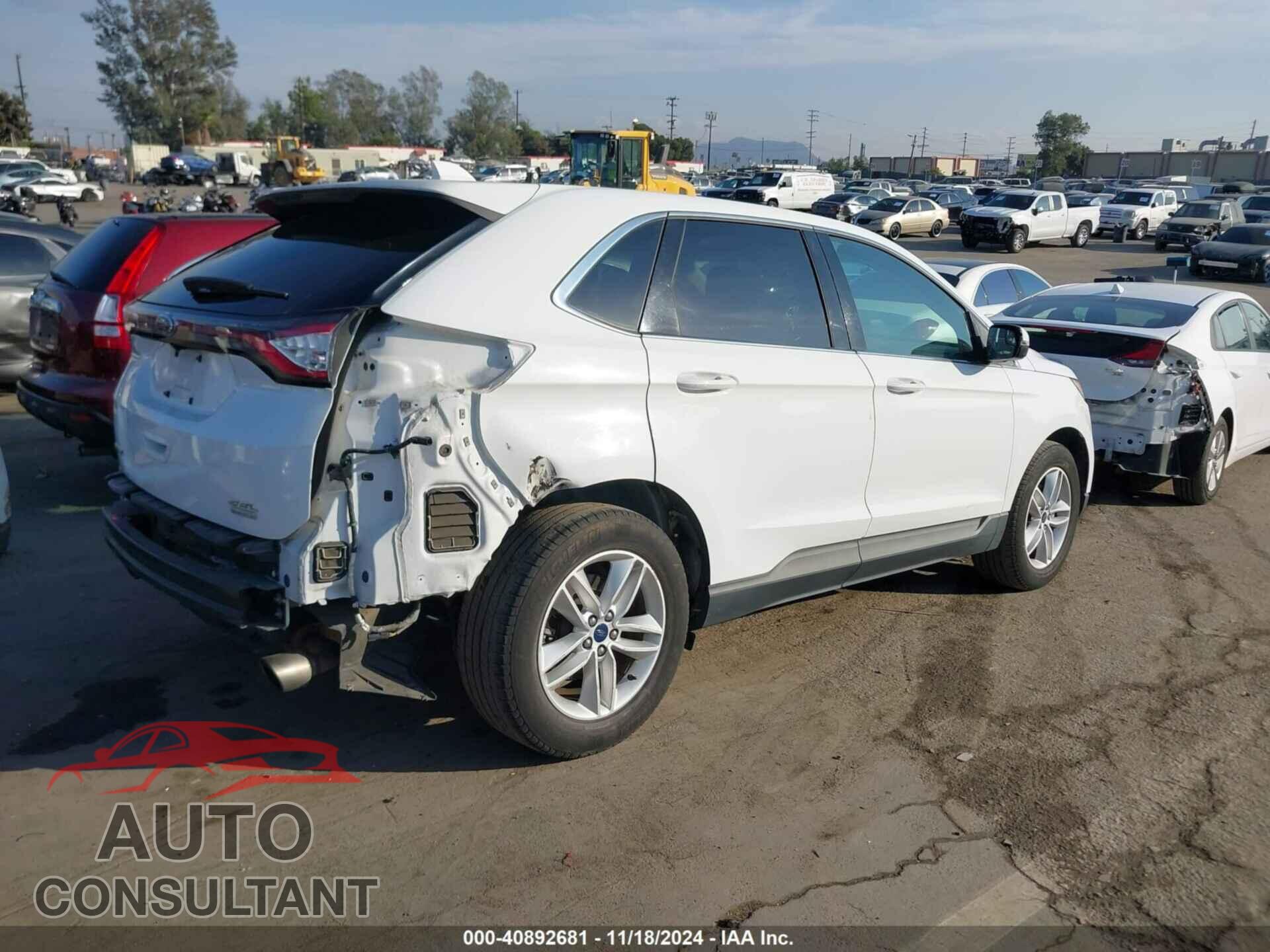FORD EDGE 2015 - 2FMTK3J90FBB67631