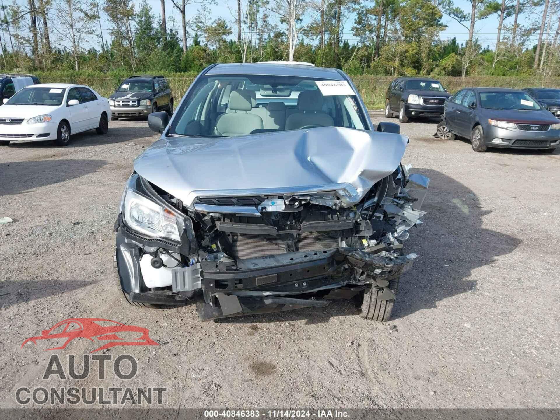SUBARU FORESTER 2018 - JF2SJAAC2JH434882
