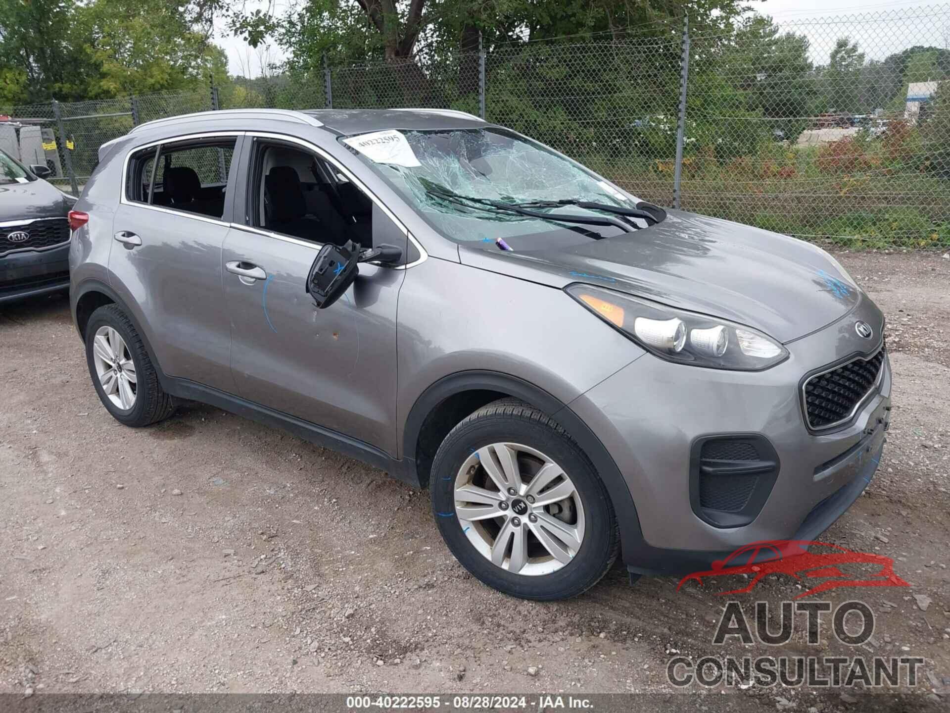 KIA SPORTAGE 2017 - KNDPM3AC6H7080002