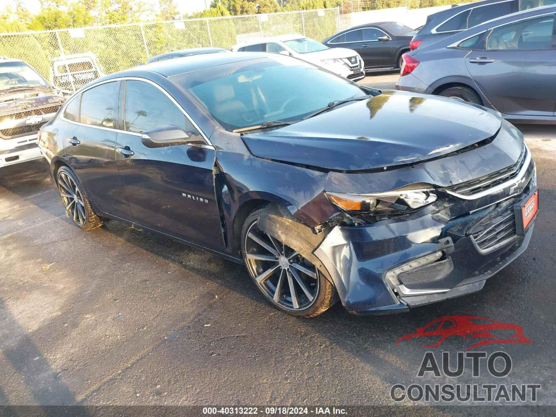 CHEVROLET MALIBU 2017 - 1G1ZE5ST9HF258452