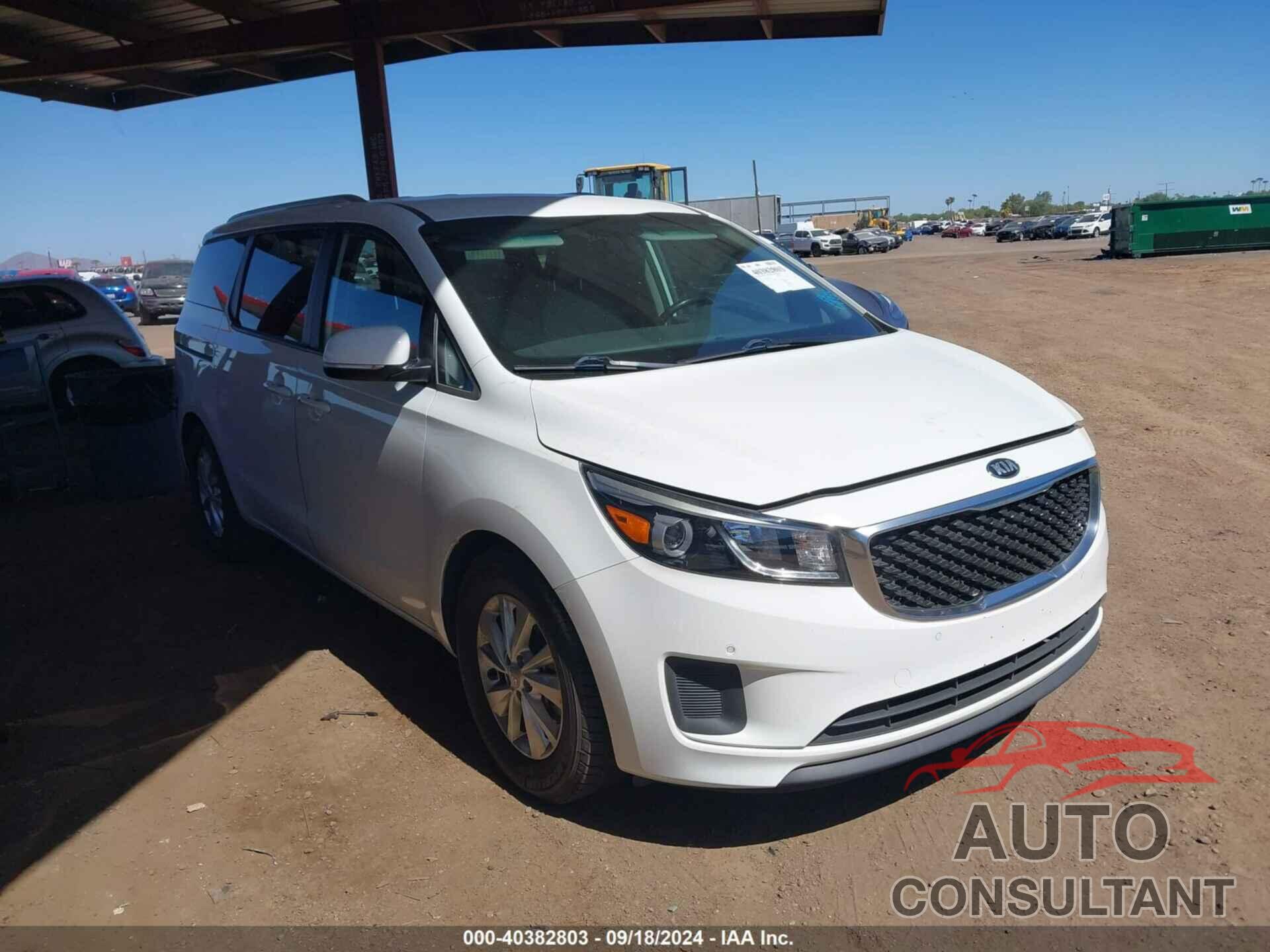 KIA SEDONA 2017 - KNDMB5C11H6333703