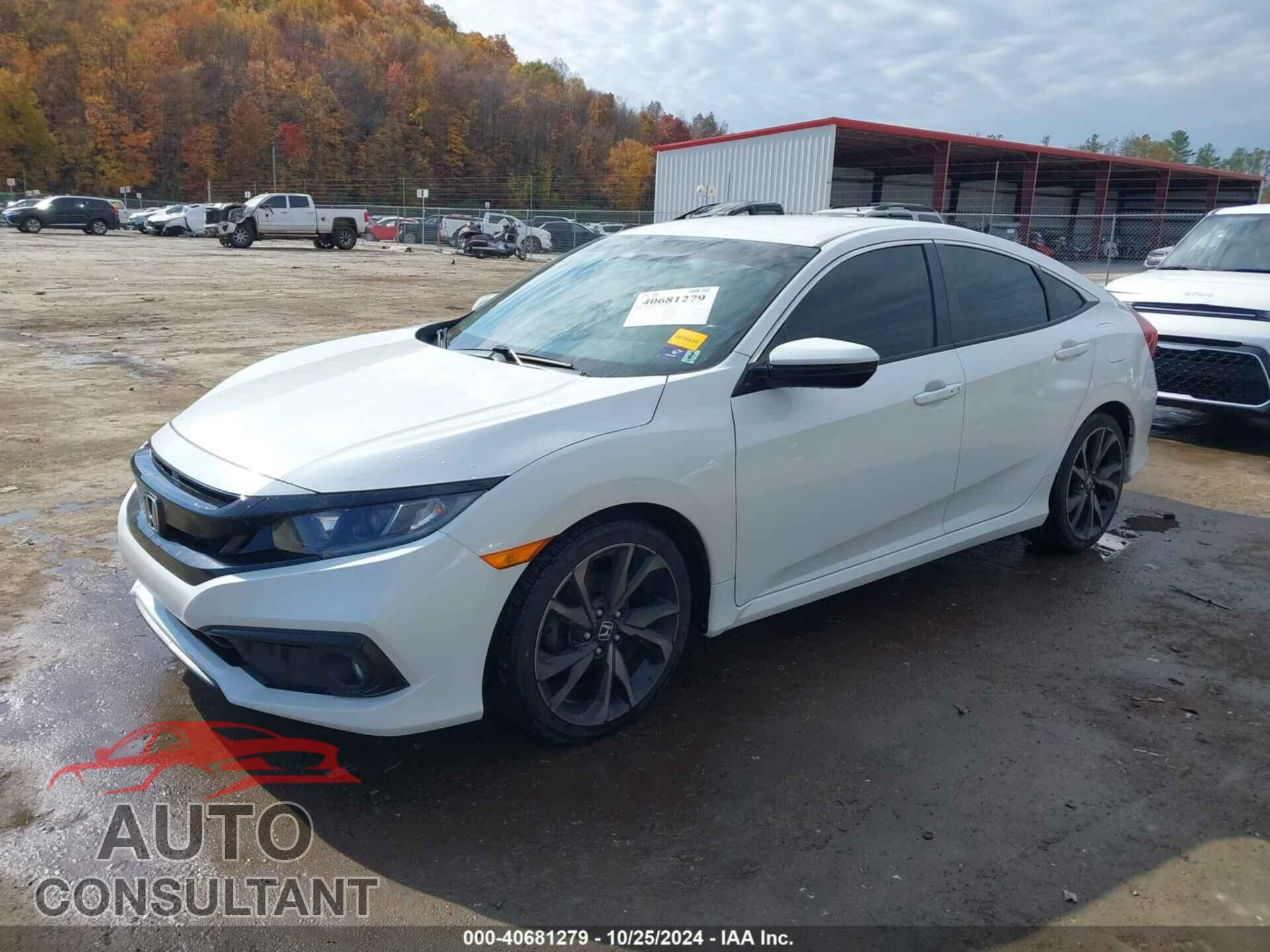 HONDA CIVIC 2019 - 2HGFC2F84KH557097