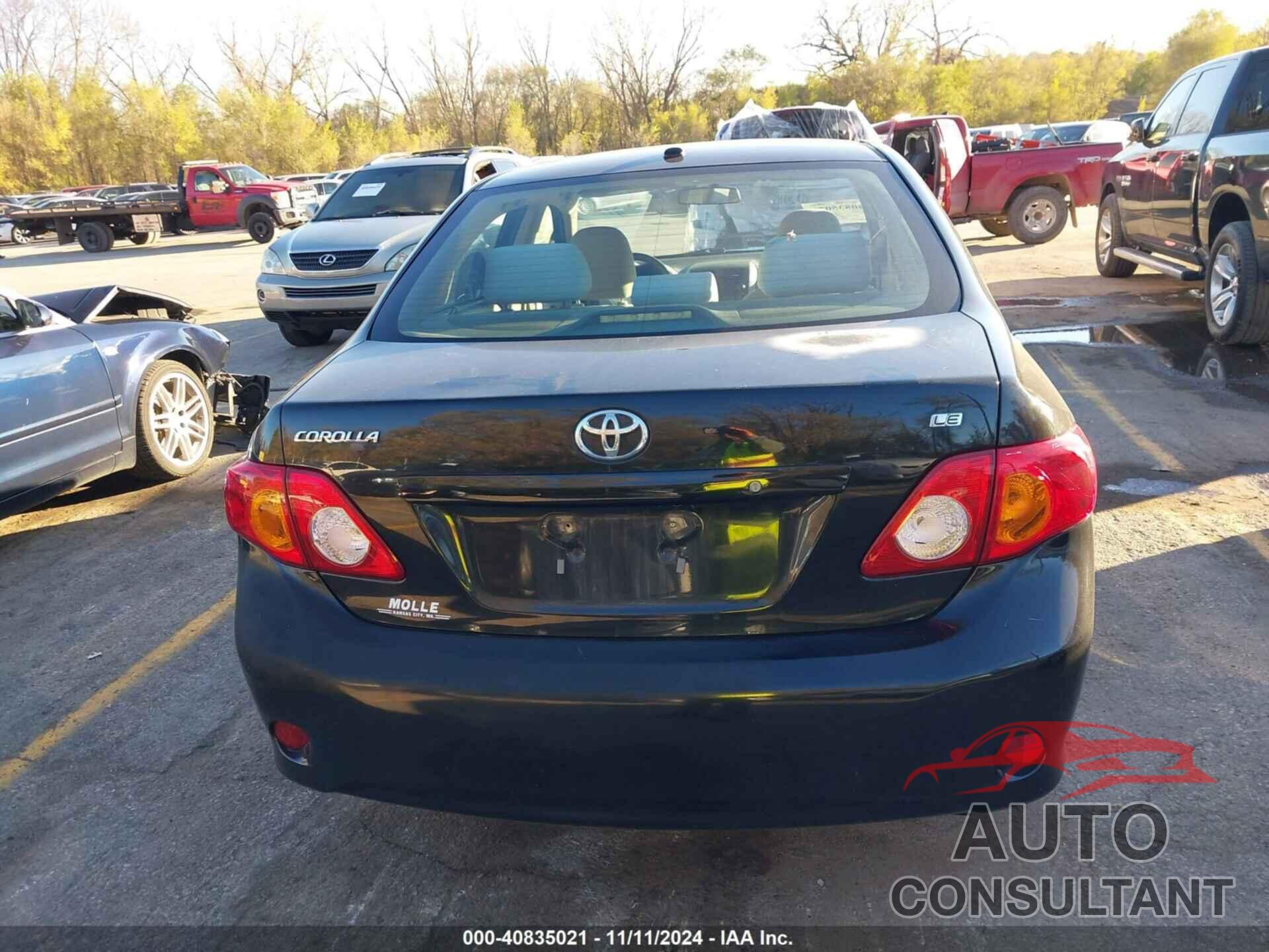 TOYOTA COROLLA 2010 - 1NXBU4EE3AZ260097