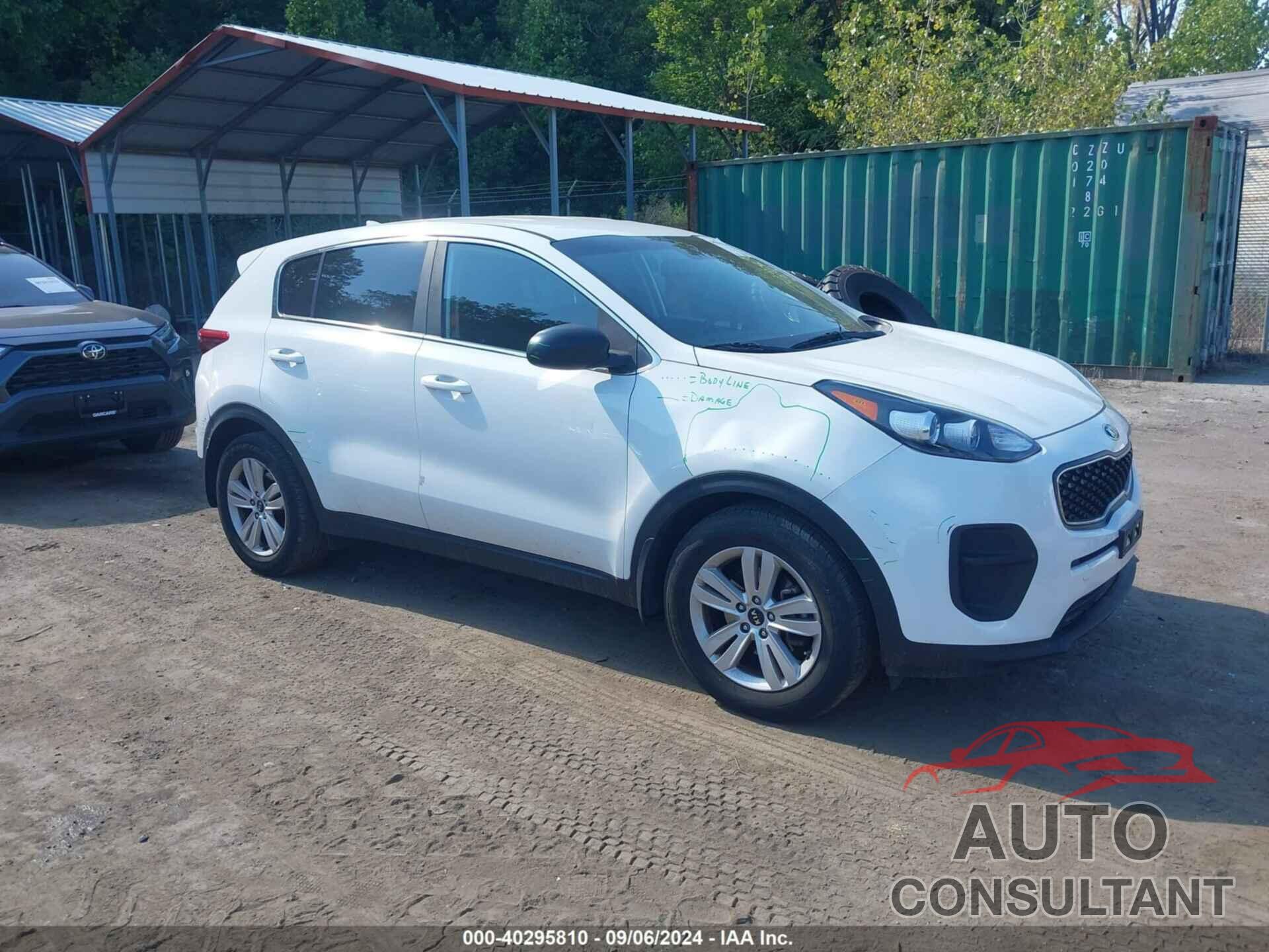 KIA SPORTAGE 2019 - KNDPM3AC5K7593085