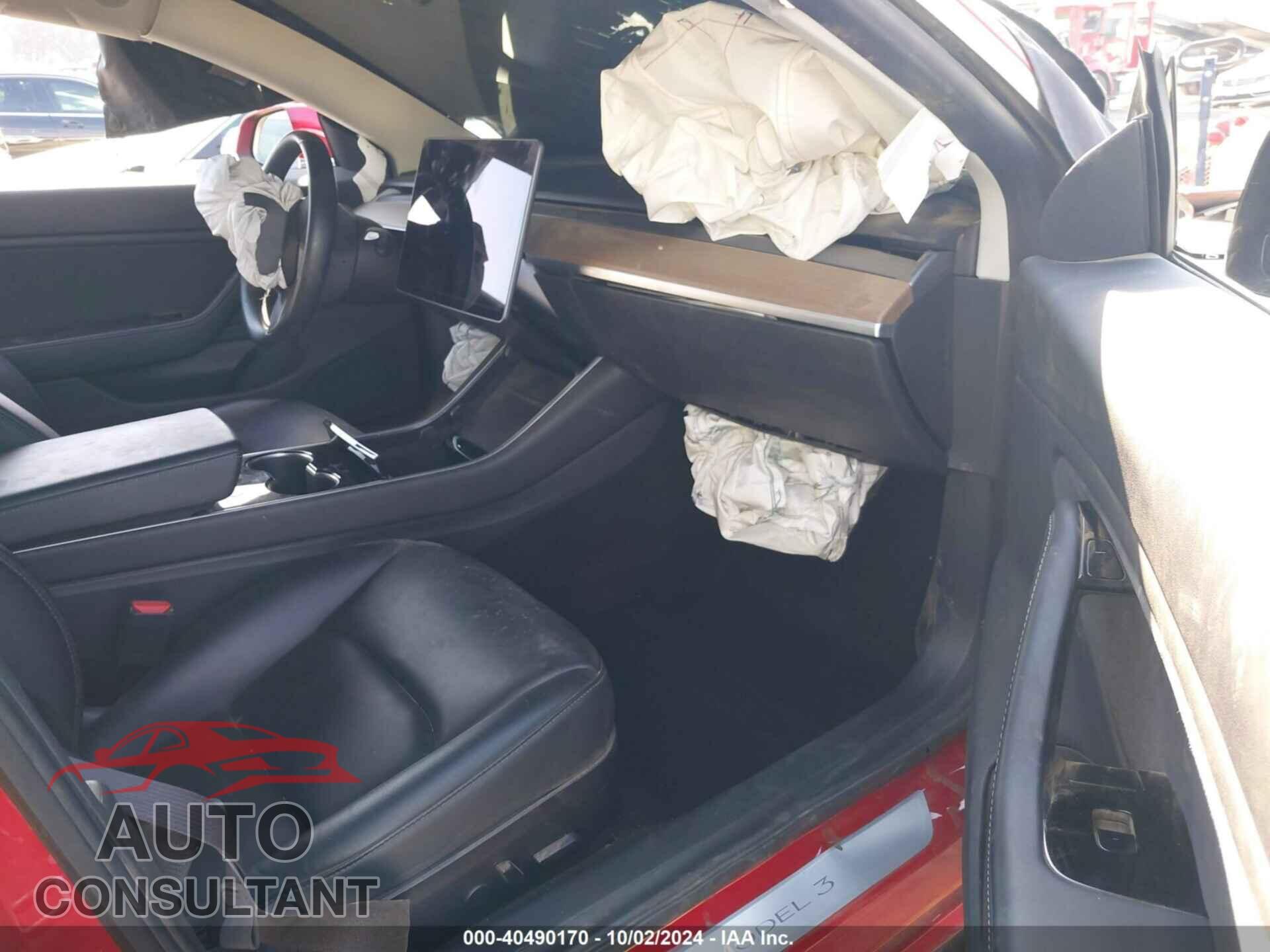 TESLA MODEL 3 2019 - 5YJ3E1EA7KF402091