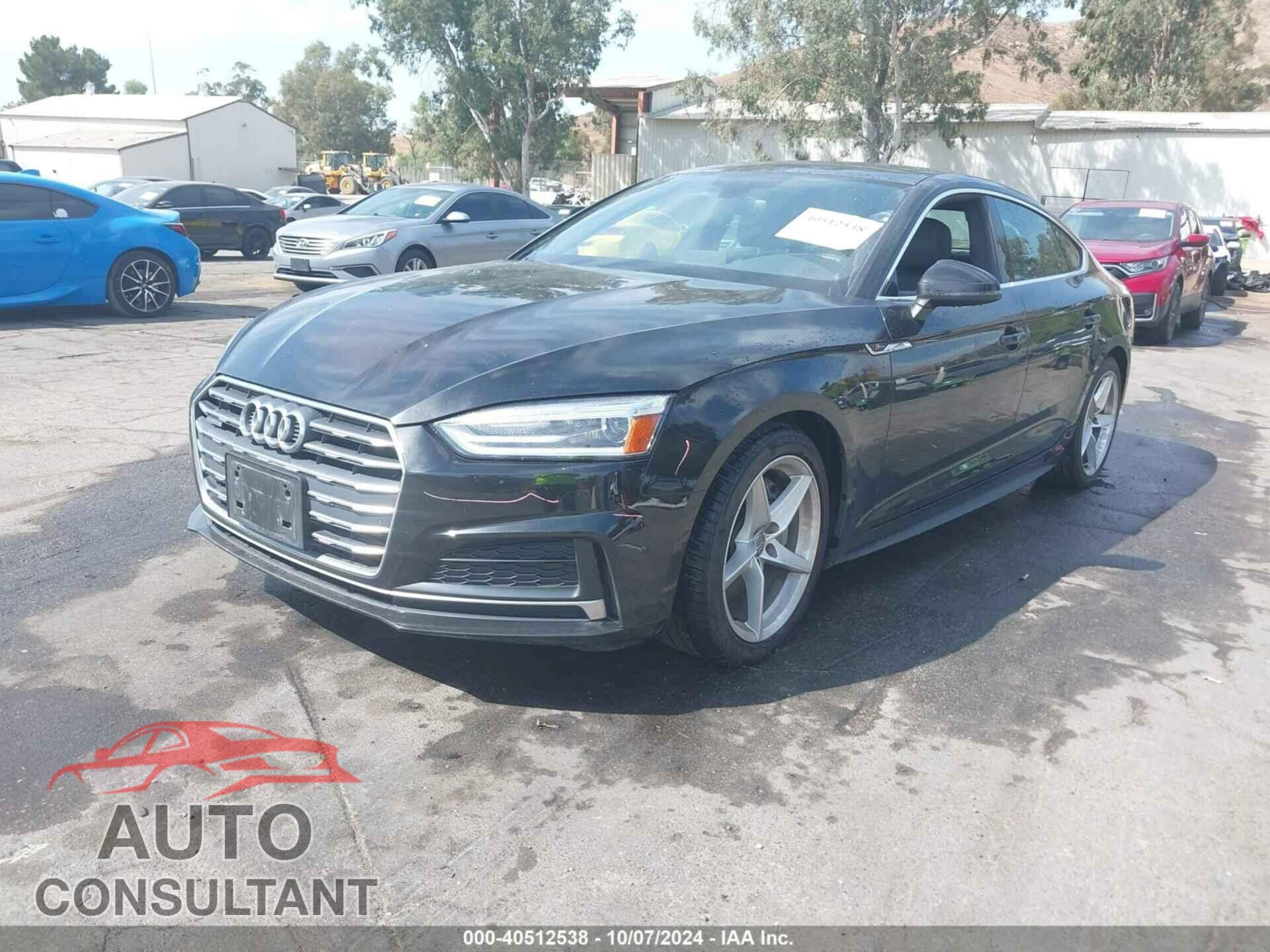 AUDI A5 2018 - WAUDNCF59JA095366