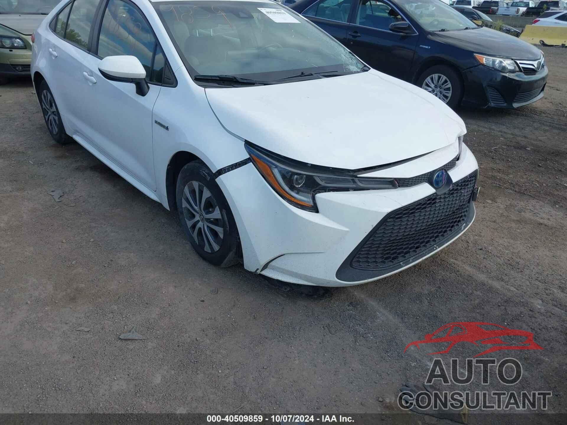 TOYOTA COROLLA 2020 - JTDEBRBE6LJ008860