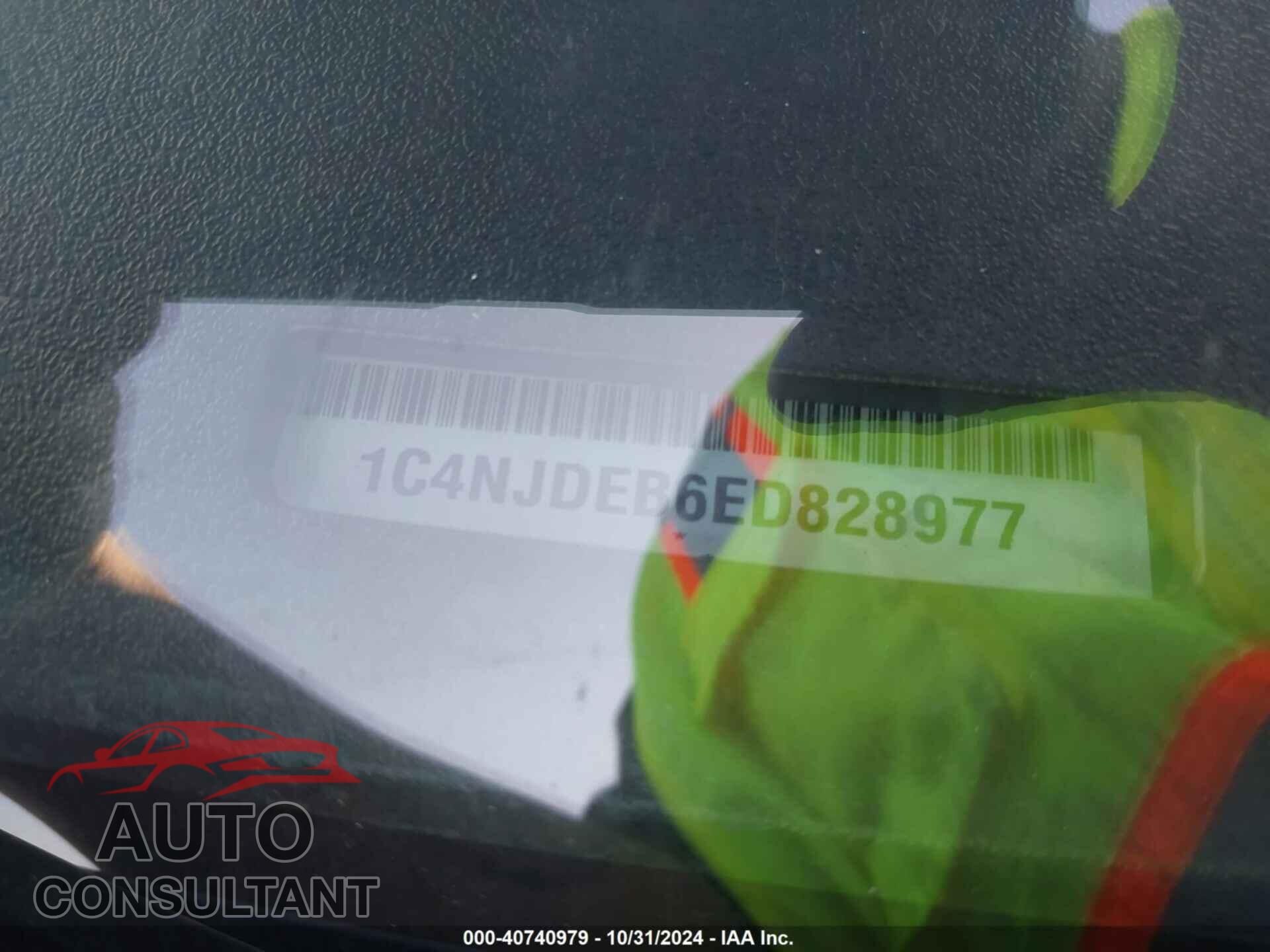JEEP COMPASS 2014 - 1C4NJDEB6ED828977