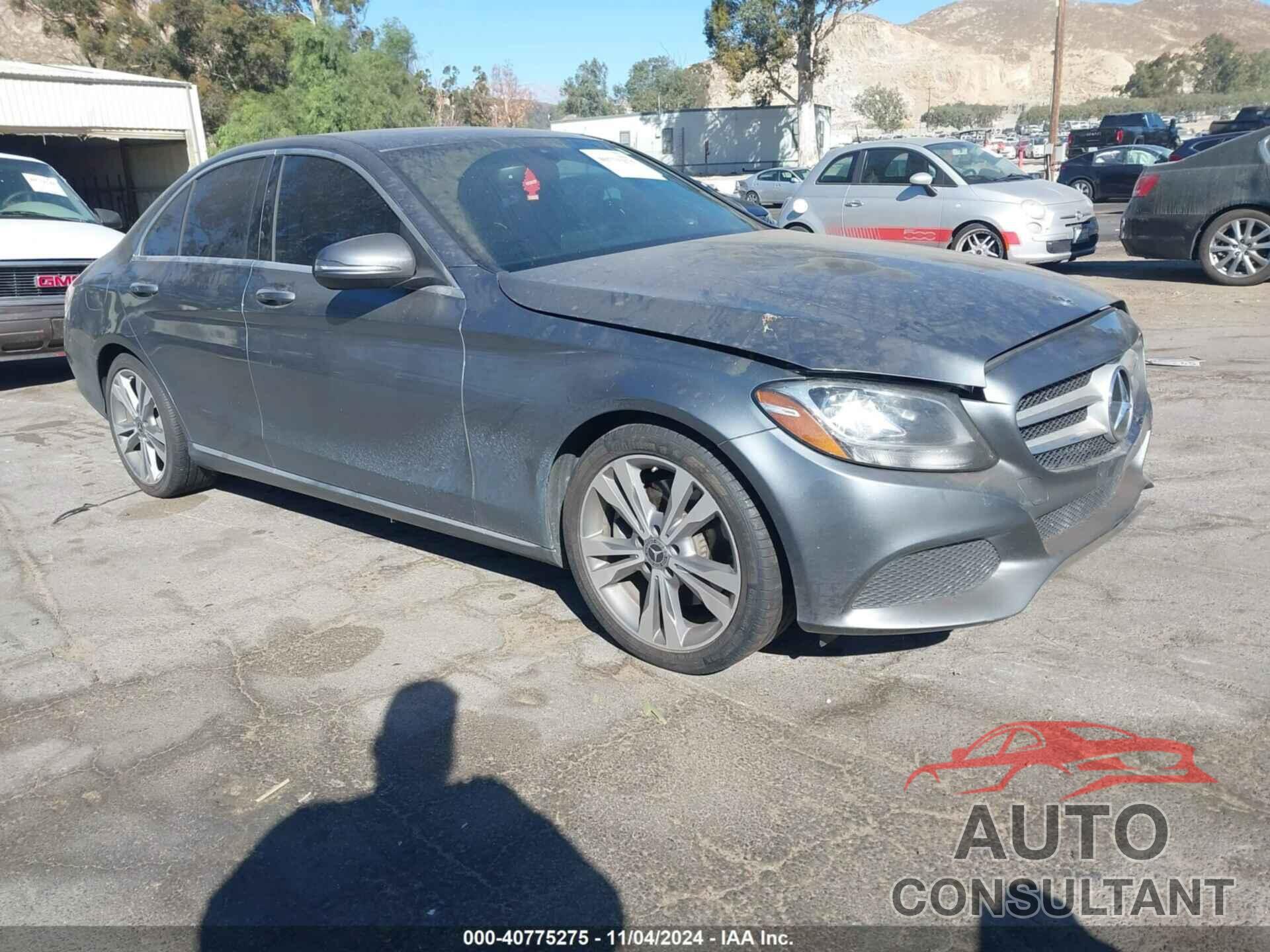 MERCEDES-BENZ C 300 2018 - 55SWF4JB7JU269064