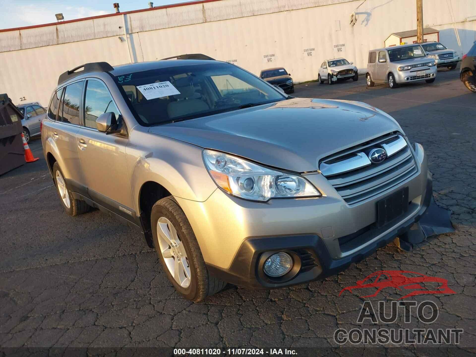 SUBARU OUTBACK 2014 - 4S4BRBDC8E3225377