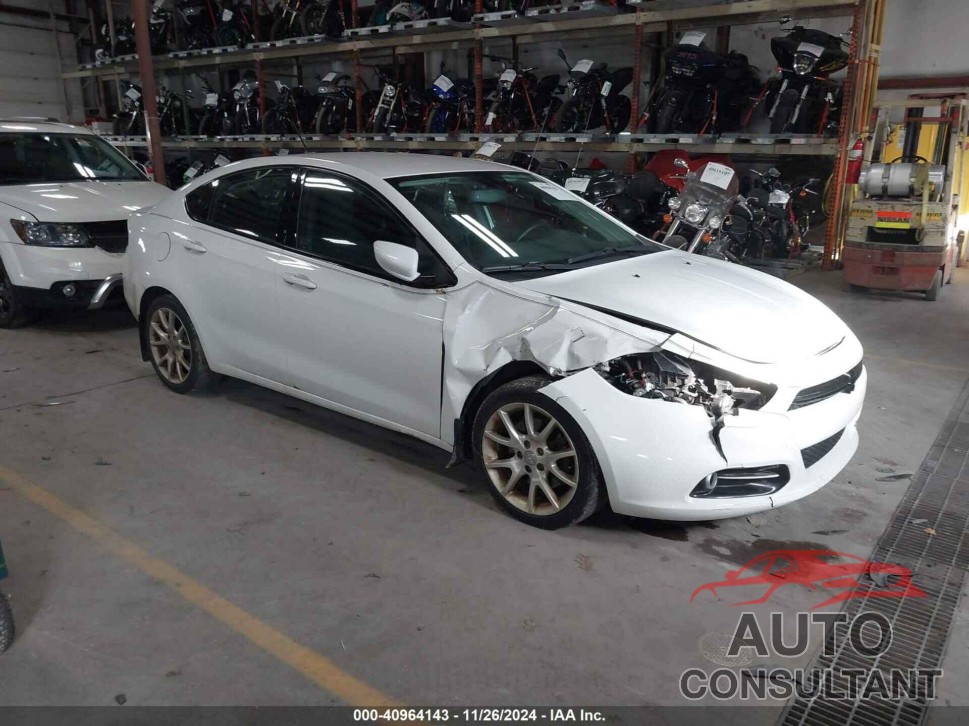 DODGE DART 2013 - 1C3CDFBA8DD311463