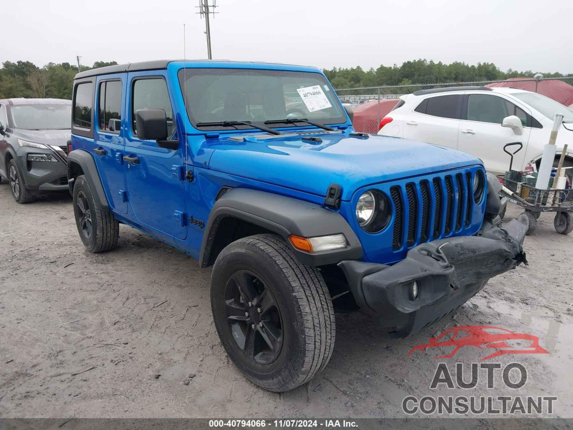 JEEP WRANGLER UNLIMITED 2022 - 1C4HJXDN5NW163679