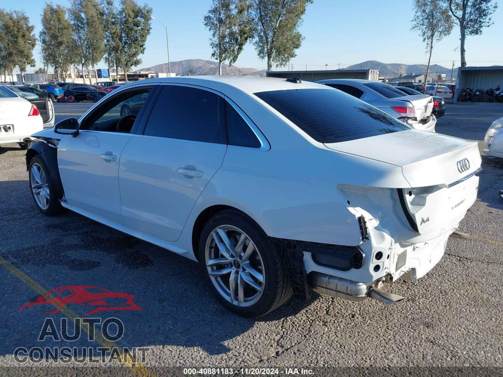AUDI A4 2024 - WAUDAAF41RN011892