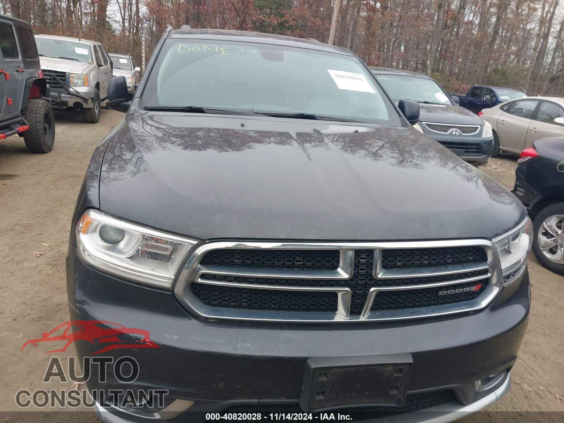DODGE DURANGO 2015 - 1C4RDJAG4FC715108