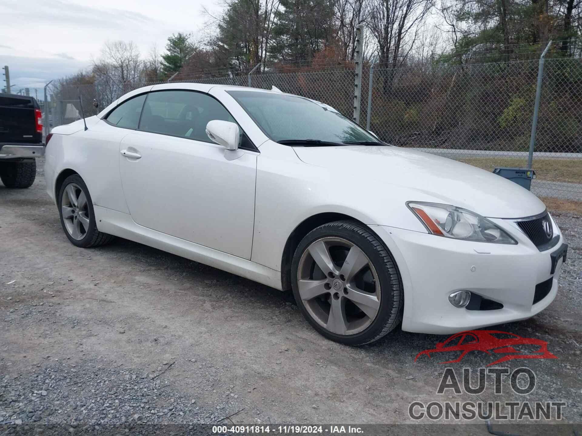 LEXUS IS 350C 2010 - JTHFE2C28A2501971