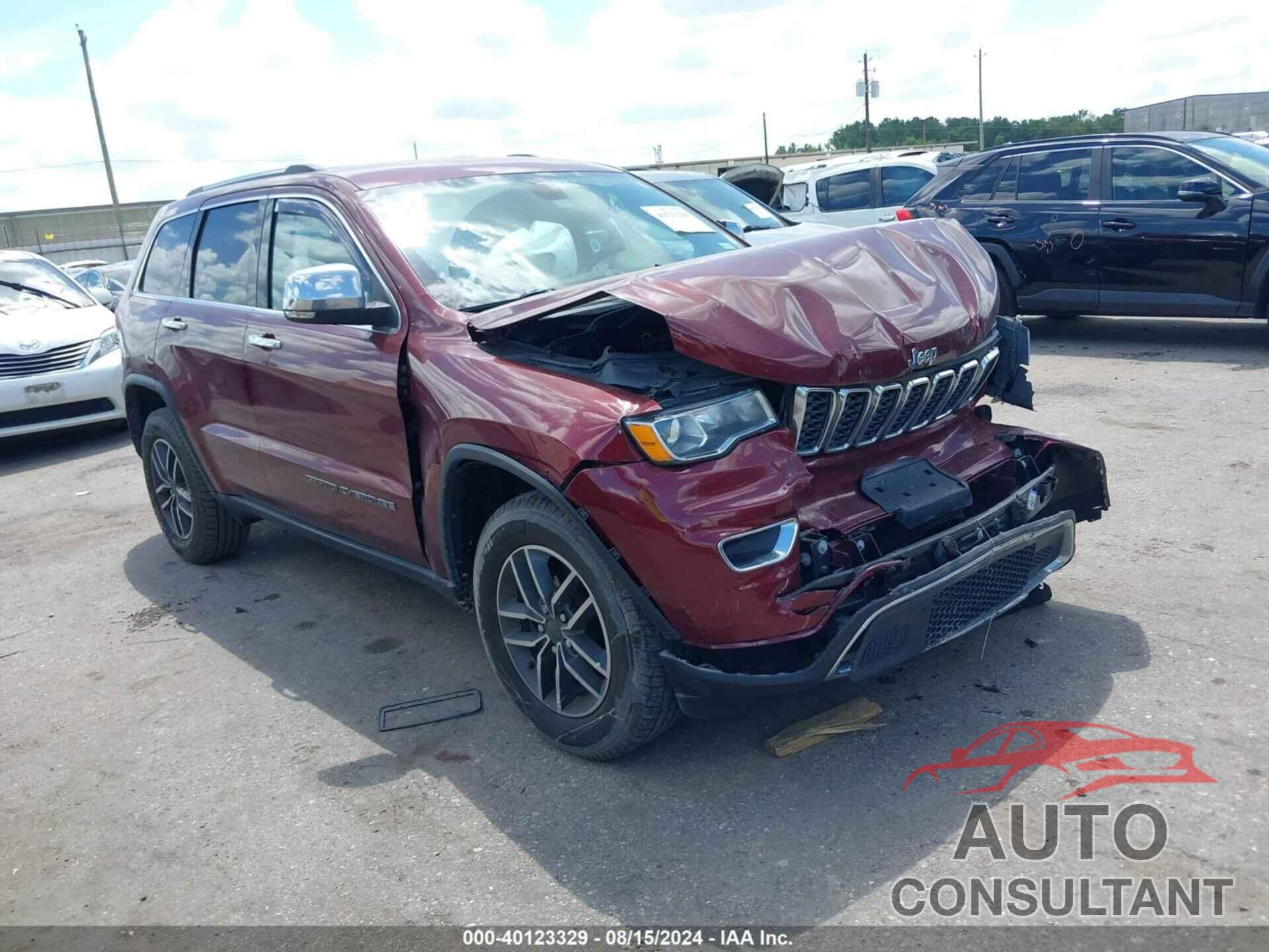 JEEP GRAND CHEROKEE 2019 - 1C4RJEBG3KC656531