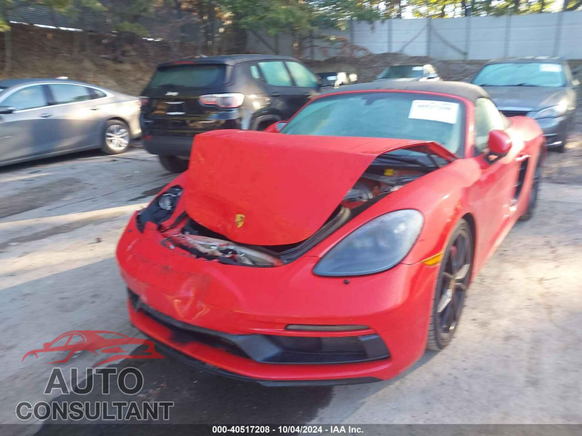 PORSCHE BOXSTER 2019 - WP0CB2A8XKS228666