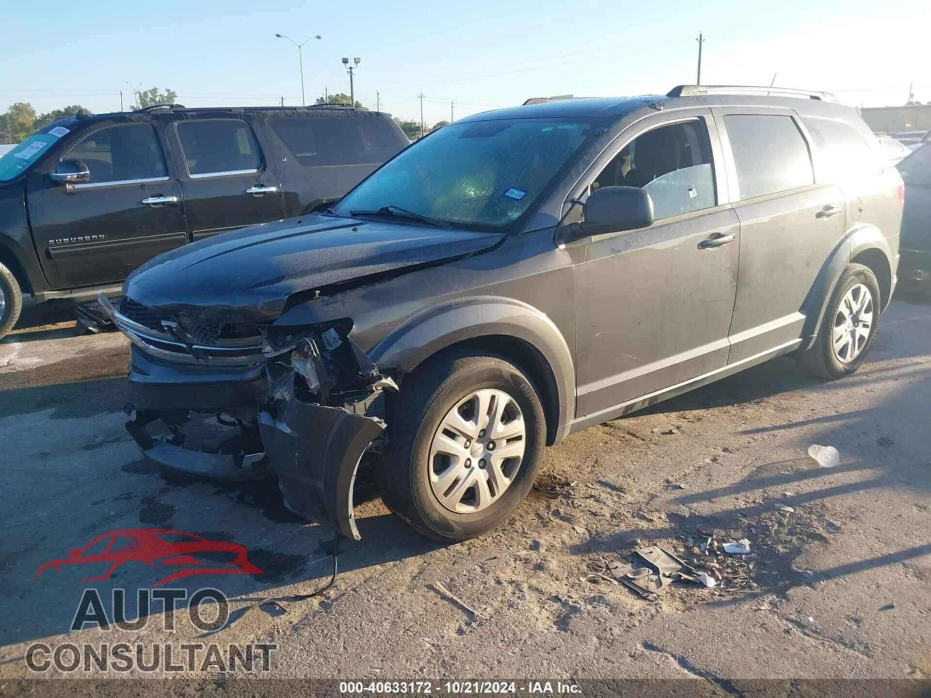 DODGE JOURNEY 2016 - 3C4PDCAB7GT138460