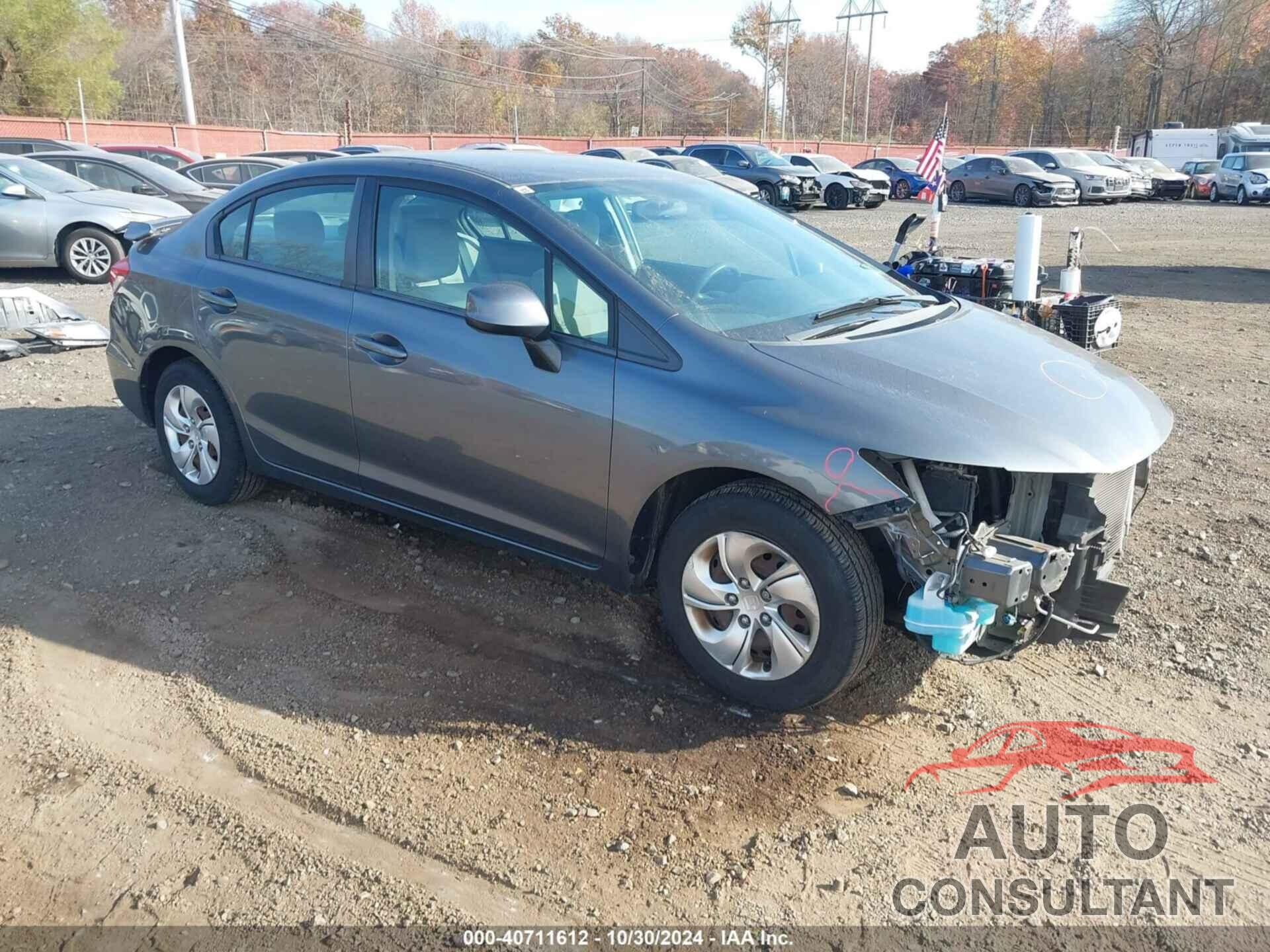 HONDA CIVIC 2013 - 19XFB2F54DE240734