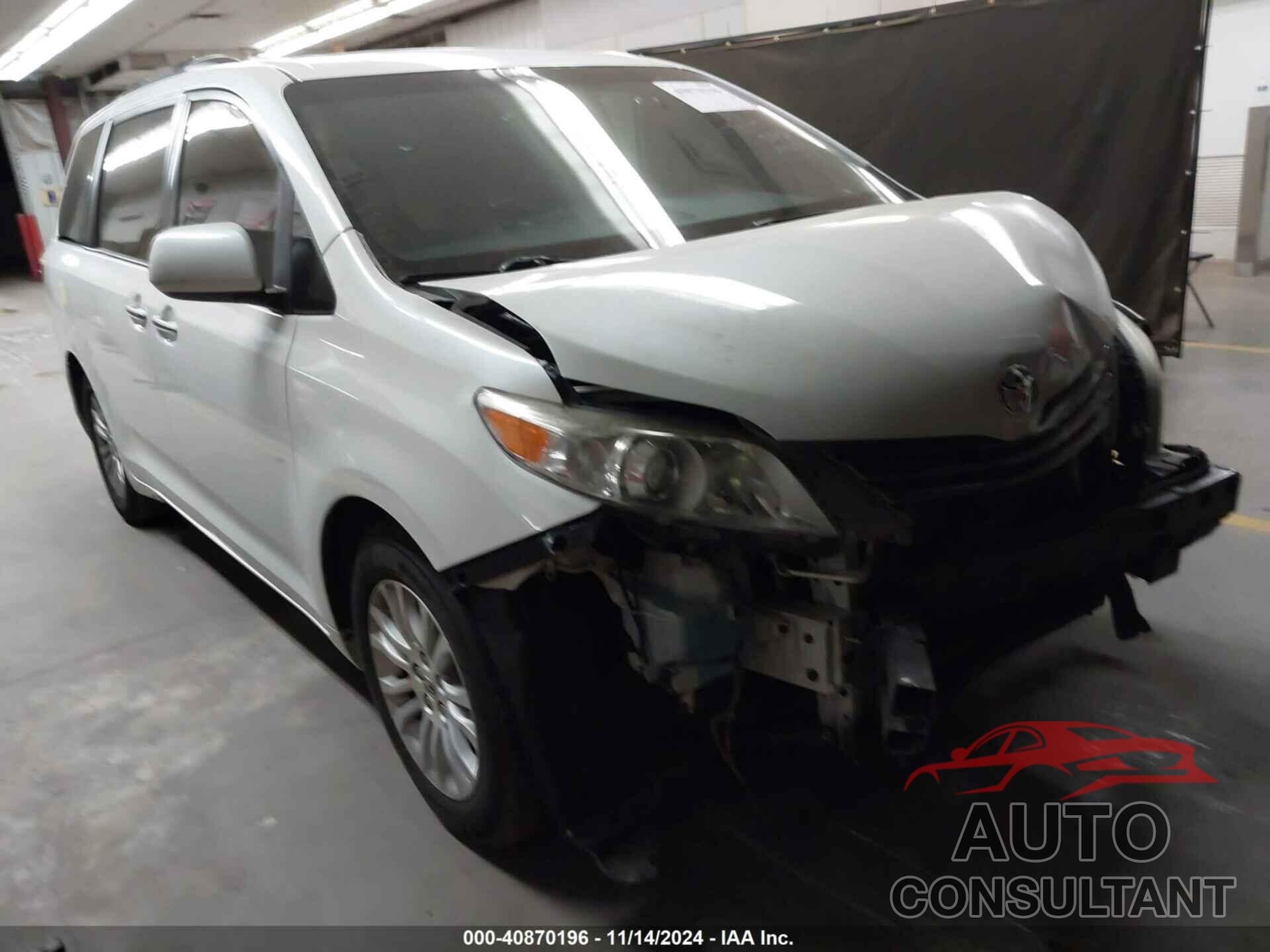 TOYOTA SIENNA 2016 - 5TDYK3DC8GS705252