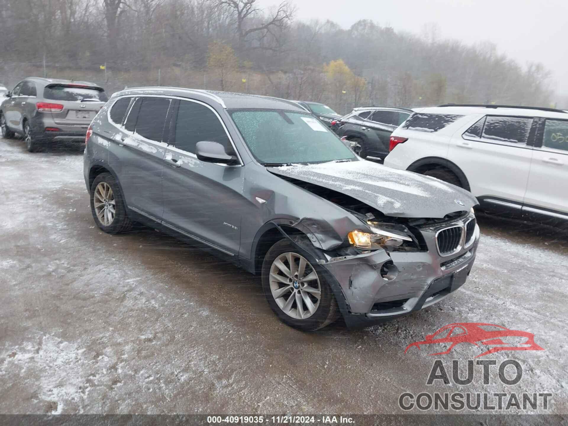 BMW X3 2013 - 5UXWX9C53D0A08733