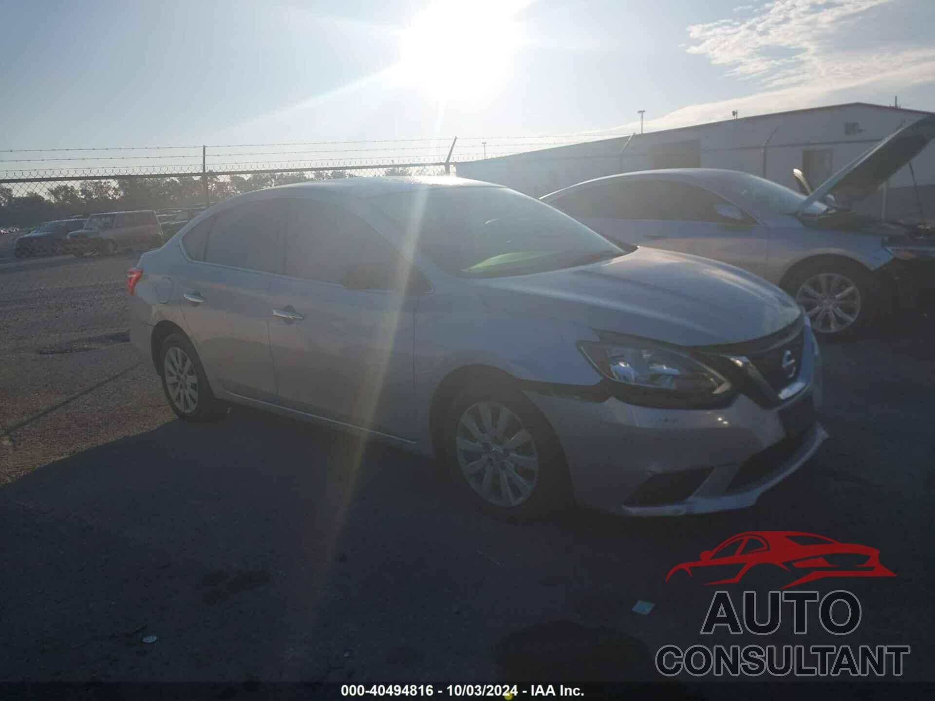 NISSAN SENTRA 2018 - 3N1AB7AP3JY325707