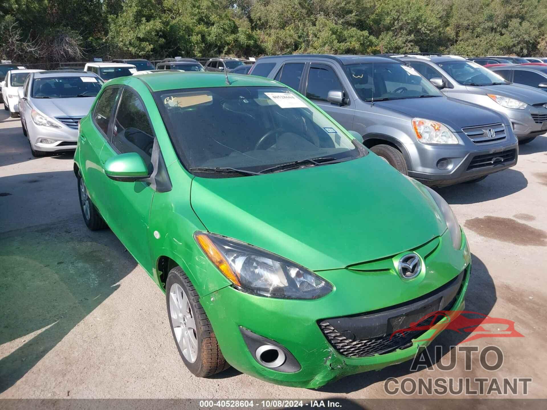 MAZDA MAZDA2 2013 - JM1DE1LY4D0160351