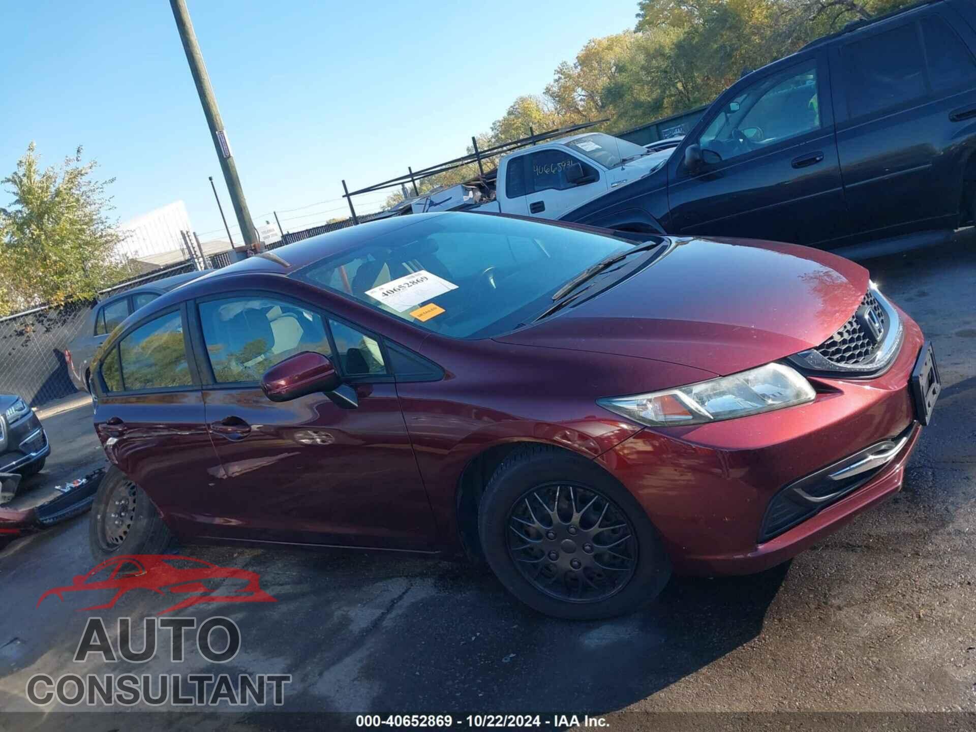 HONDA CIVIC 2015 - 19XFB2F51FE108050