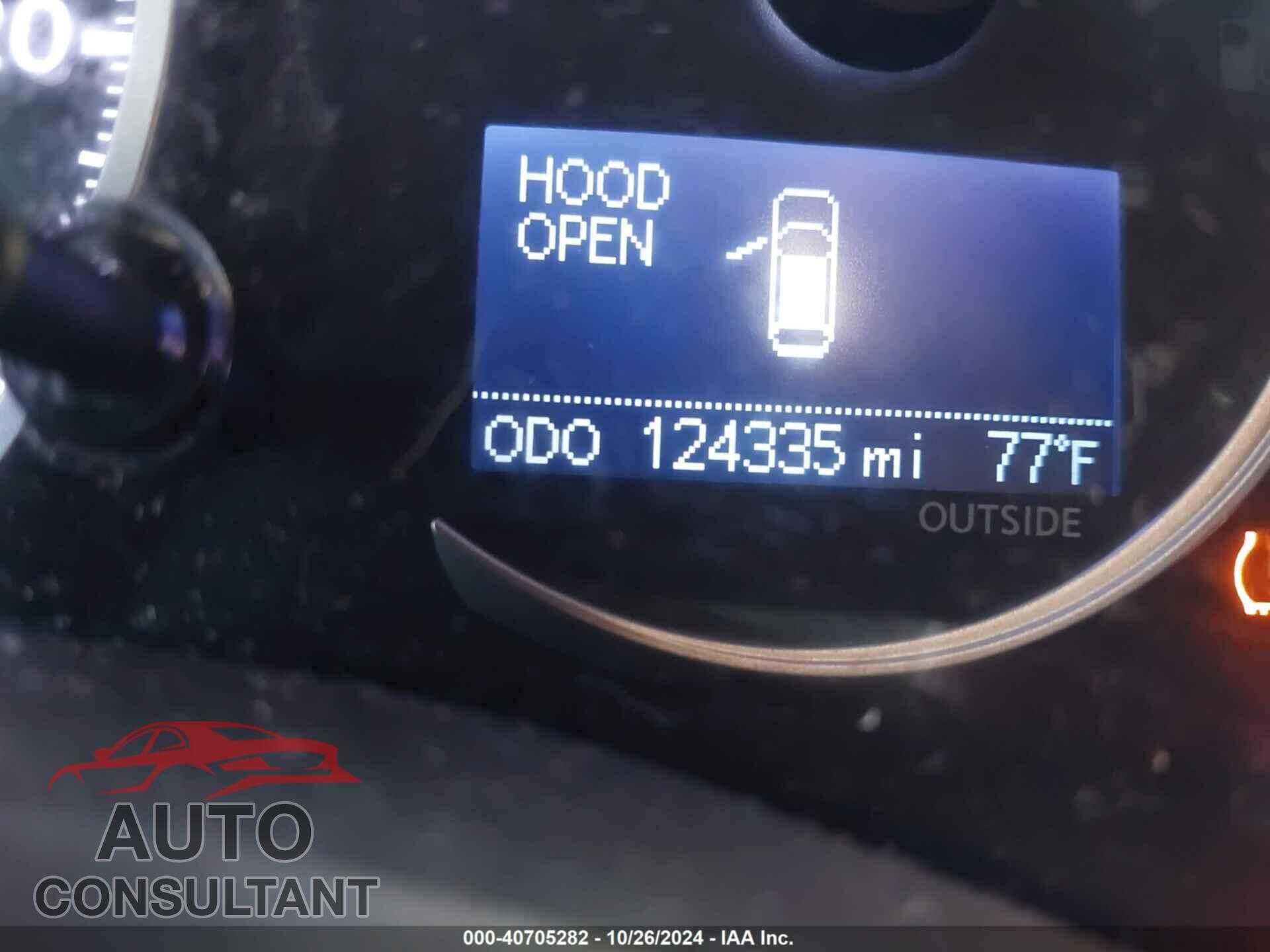 LEXUS CT 200H 2012 - JTHKD5BH8C2122769