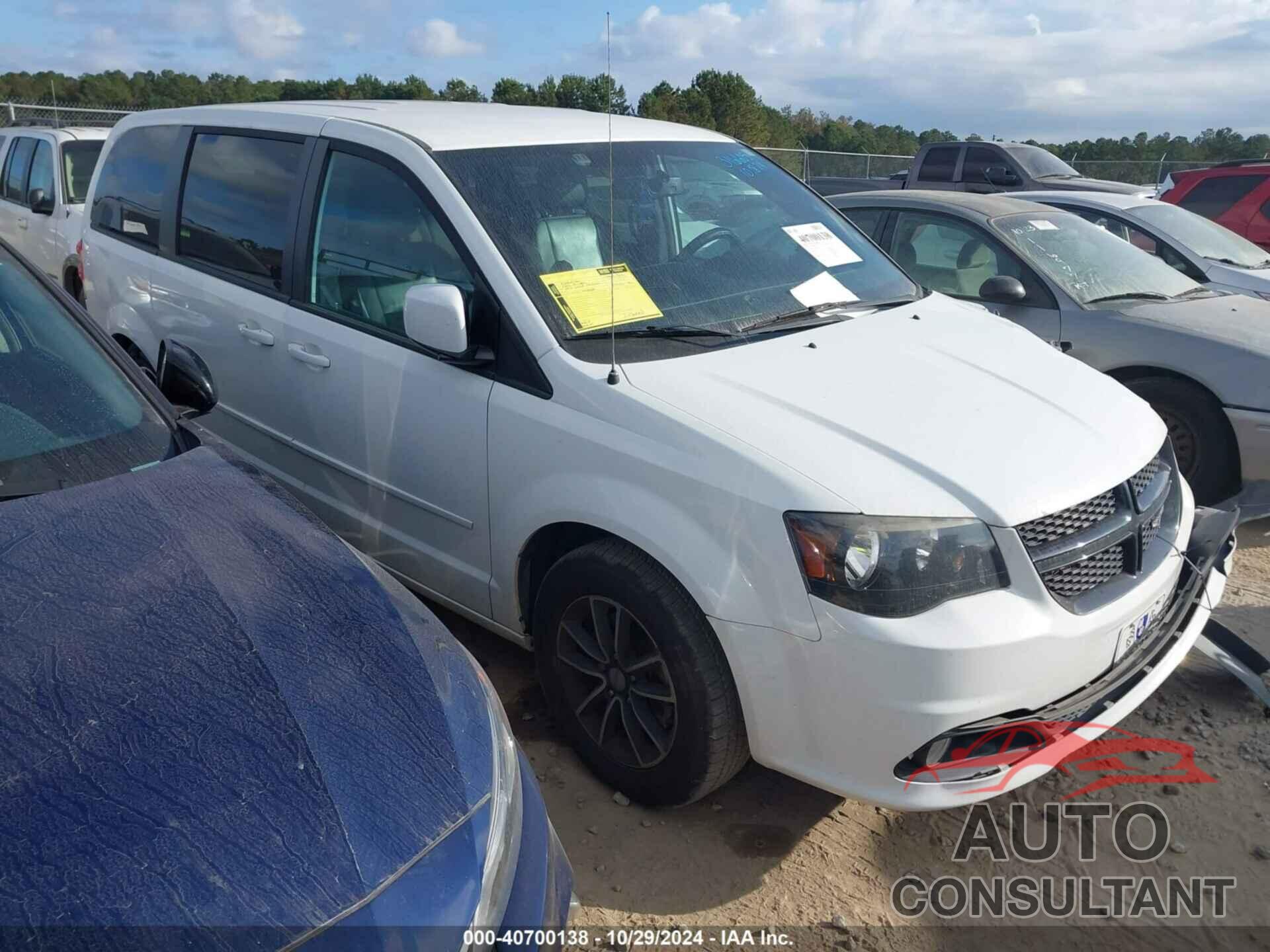 DODGE GRAND CARAVAN 2016 - 2C4RDGCG5GR316605