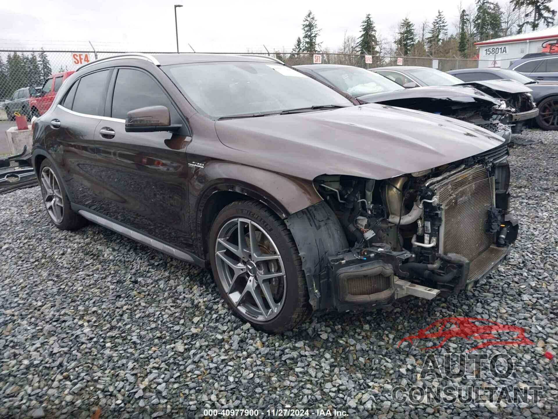MERCEDES-BENZ AMG GLA 45 2016 - WDDTG5CB8GJ197321