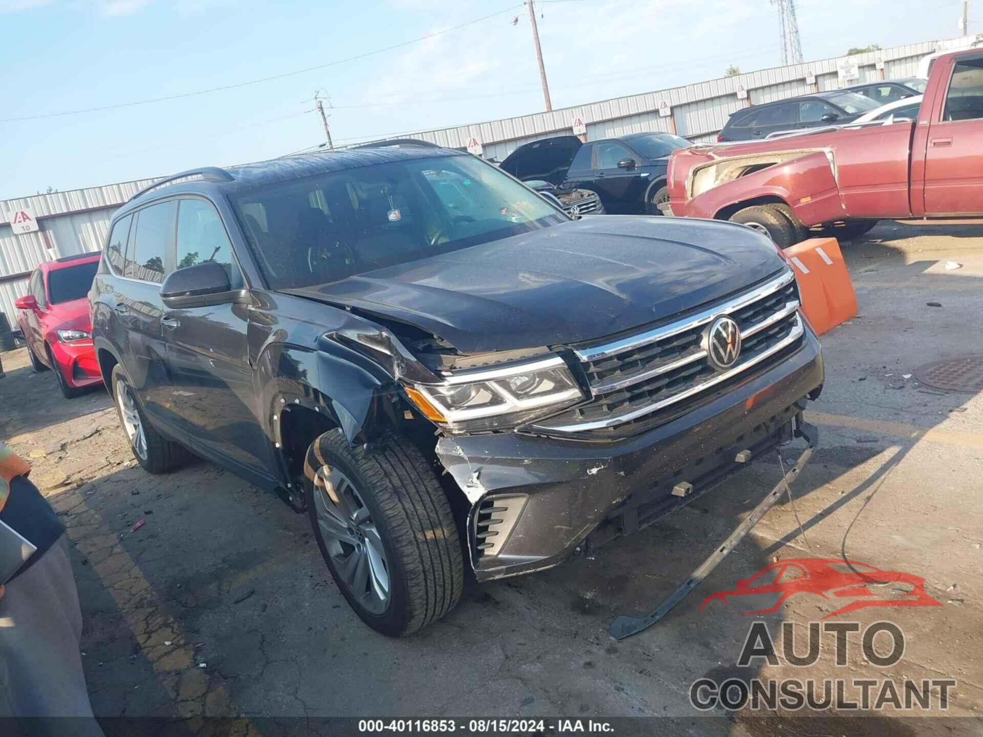 VOLKSWAGEN ATLAS 2021 - 1V2WR2CA4MC547632