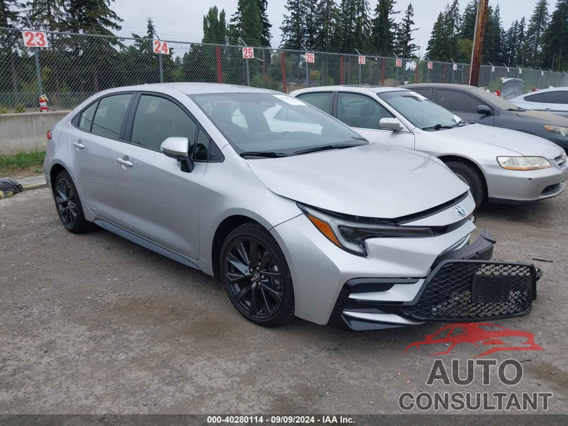 TOYOTA COROLLA 2024 - JTDBDMHE3RJ005320