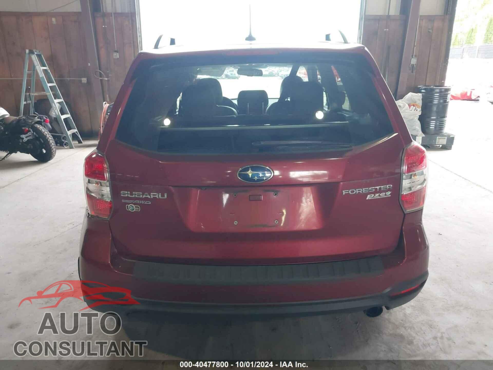 SUBARU FORESTER 2015 - JF2SJAKC6FH493648