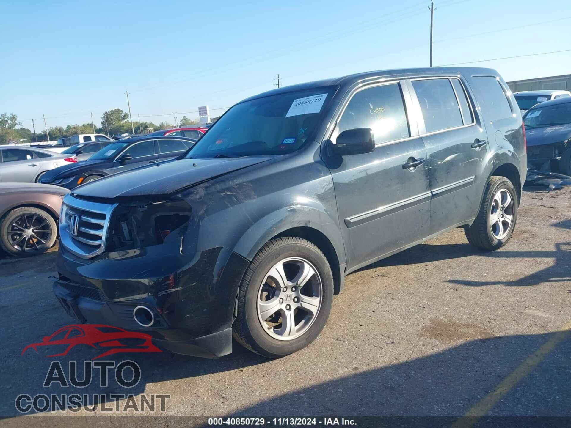 HONDA PILOT 2014 - 5FNYF3H72EB002104