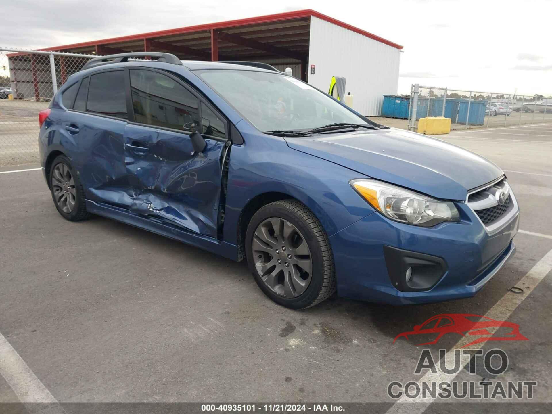 SUBARU IMPREZA 2013 - JF1GPAU65D2848020