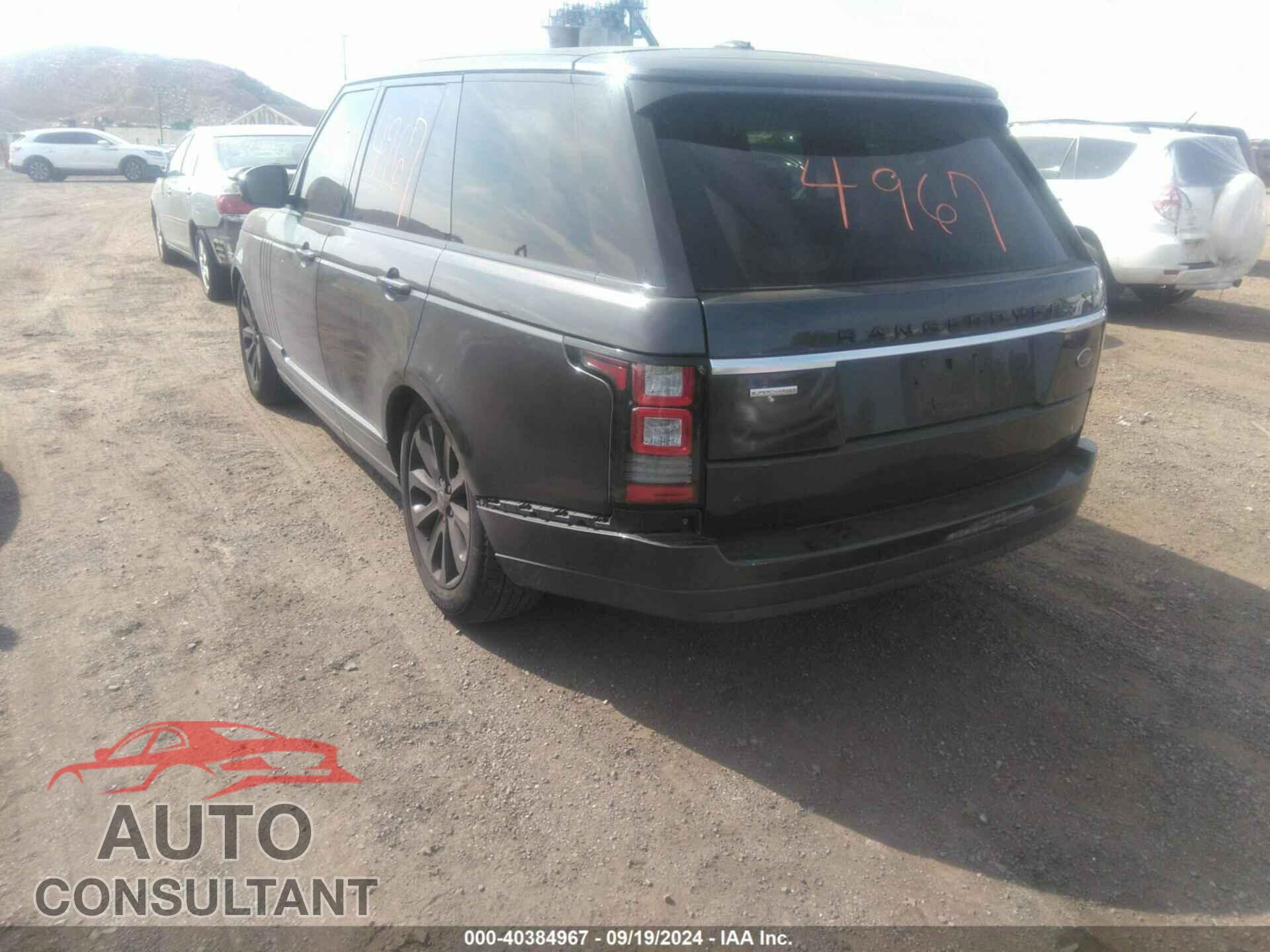 LAND ROVER RANGE ROVER 2014 - SALGS2EF9EA133688