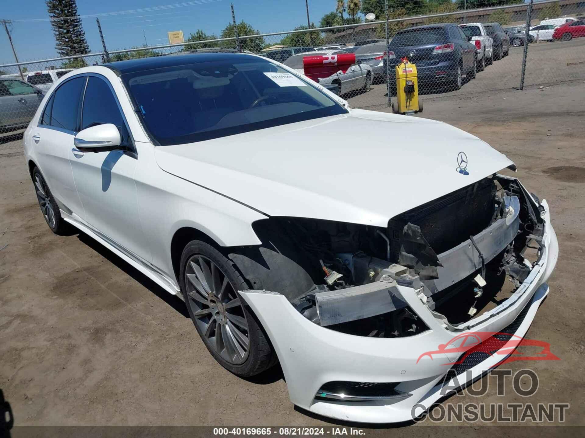 MERCEDES-BENZ S 550 2017 - WDDUG8CB0HA319077