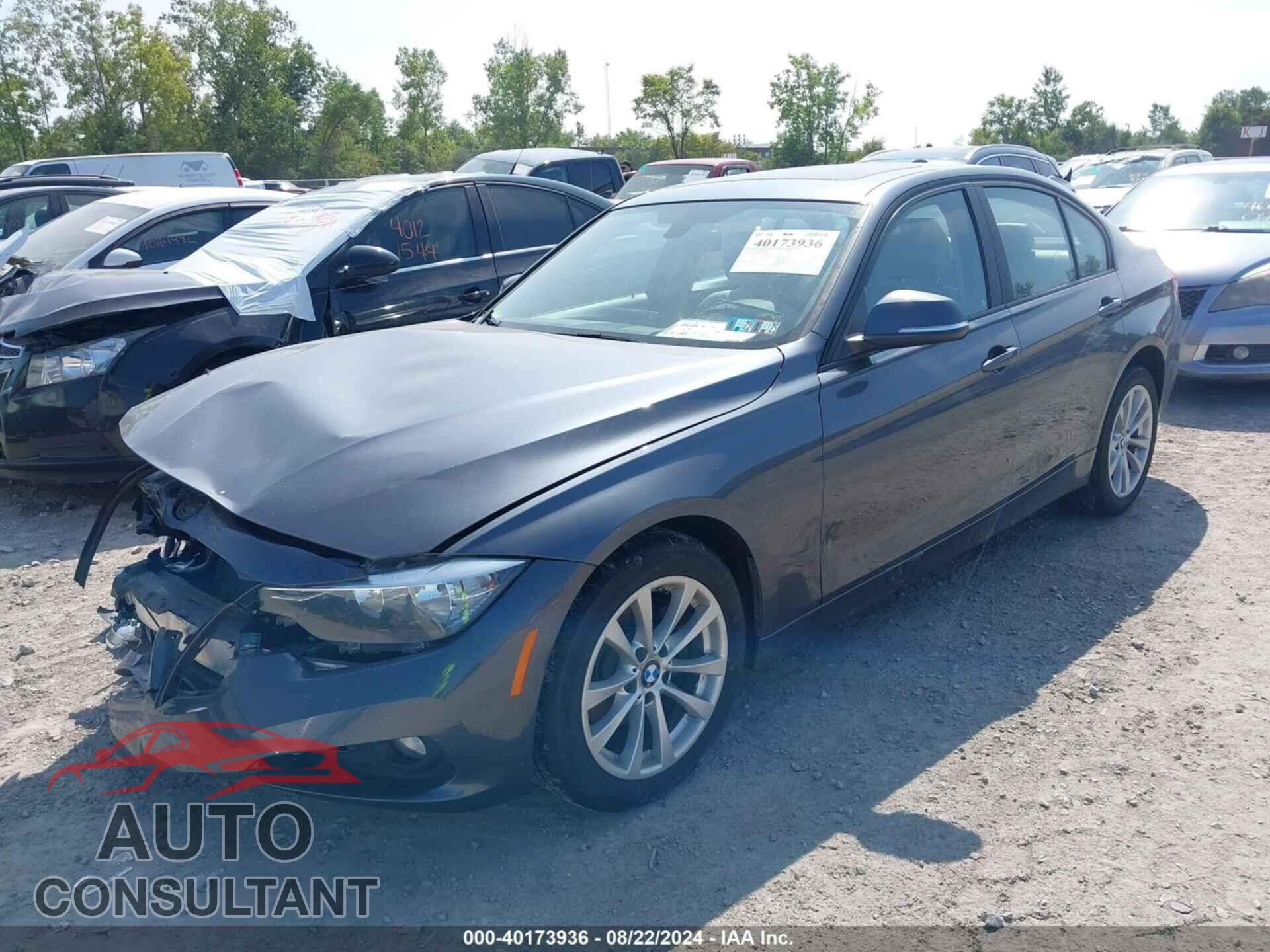 BMW 320I 2016 - WBA8E5G59GNU20224