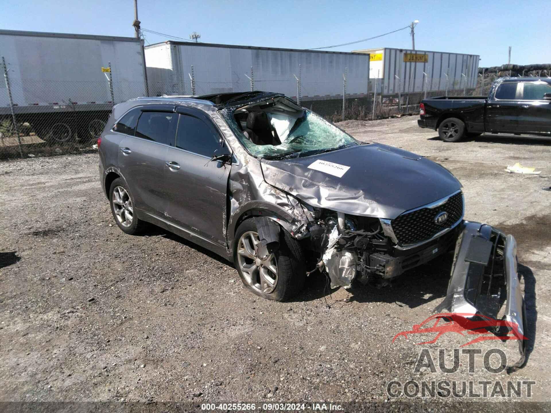 KIA SORENTO 2016 - 5XYPKDA55GG071614